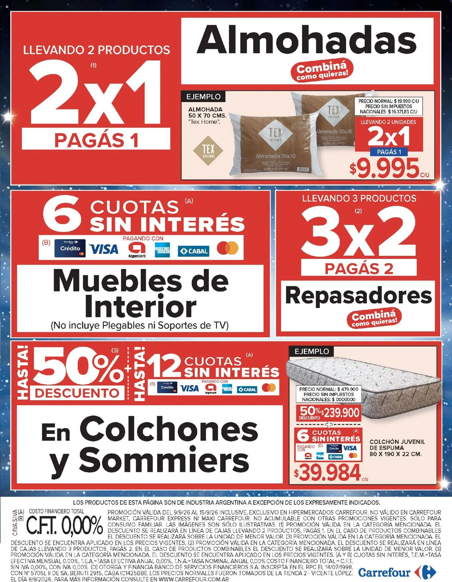 Vista previa del folleto de la tienda Carrefour válido desde el 09/09/2026 