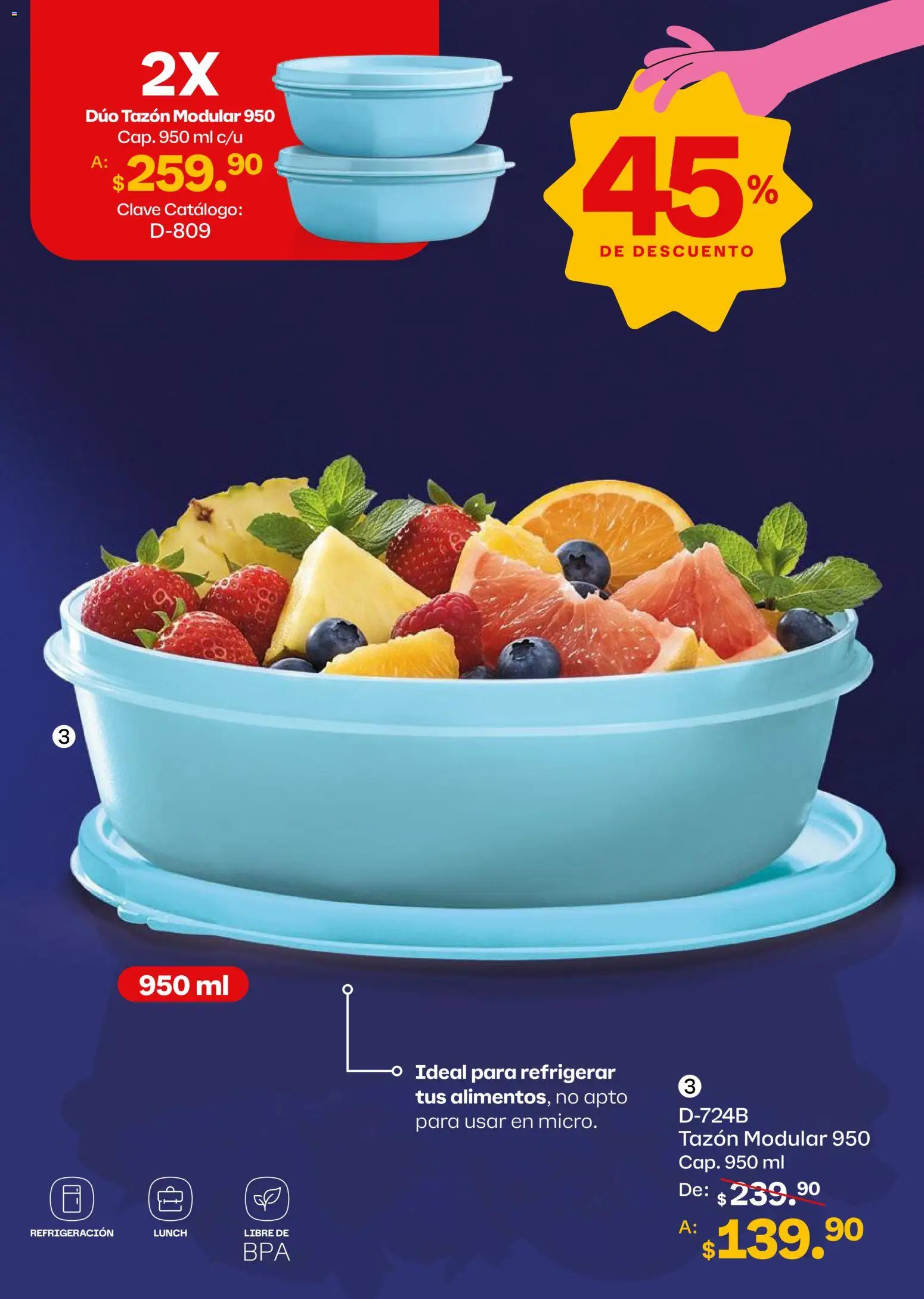 Vista previa las ofertas de la tienda Tupperware - Tupperware catálogo desde el 05/10/2026 