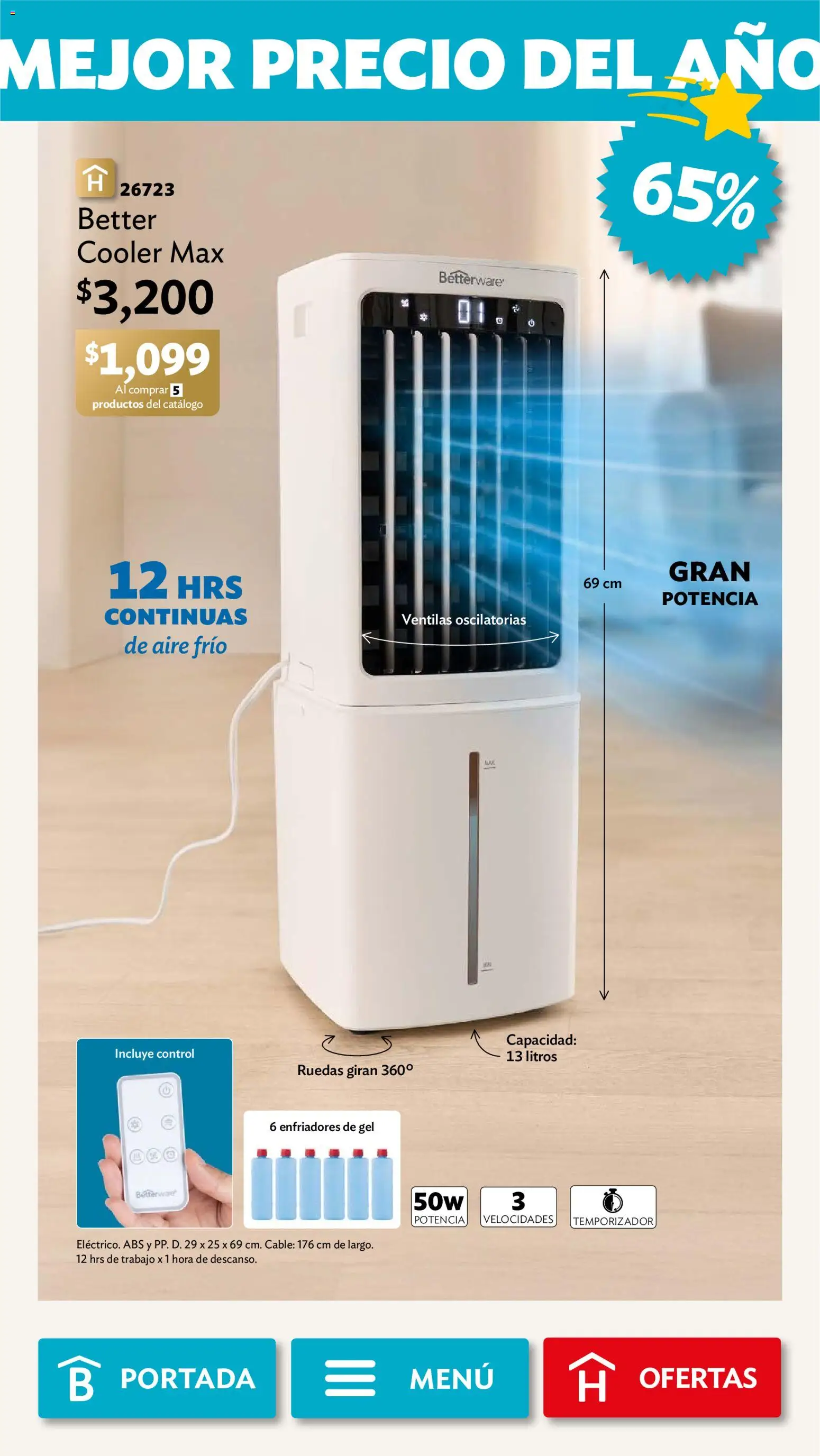 Vista previa las ofertas de la tienda Betterware - Betterware campaña 8 2026 desde el 03/08/2026 