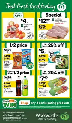 Preview of catalogue Woolworths South Island catalogue from shop Woolworths valid 29 Jun 2026