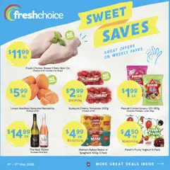 Preview of catalogue FreshChoice catalogue from shop FreshChoice valid 11 May 2026