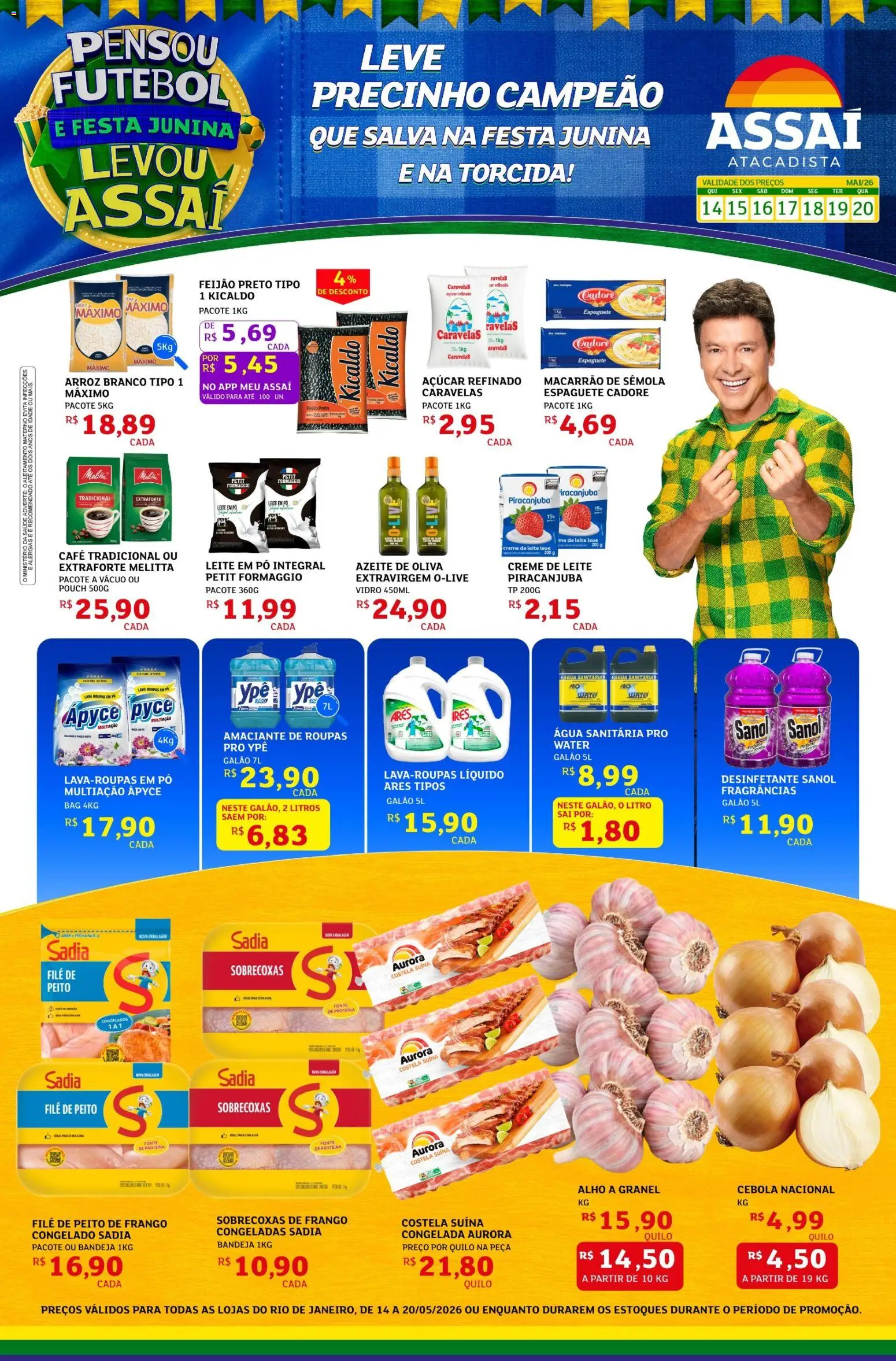Pré-Visualização do folheto "Assaí Atacadista ofertas" da loja Assaí Atacadista válido a partir de 14/05/2026