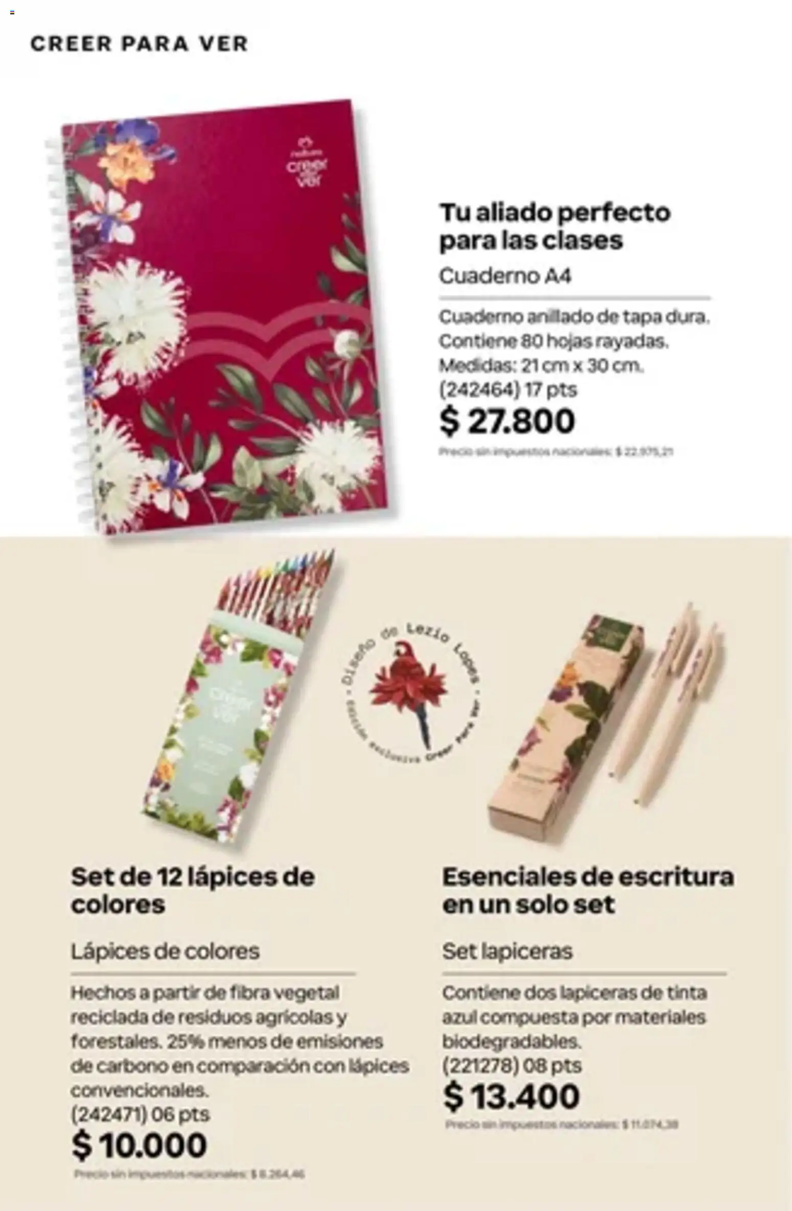 Vista previa del folleto de la tienda Natura válido desde el 01/10/2026 - Cuaderno