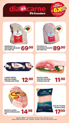 Pré-Visualização do folheto "Supermercado Guanabara - Ofertas da semana" da loja Supermercado Guanabara válido a partir de 16/07/2026