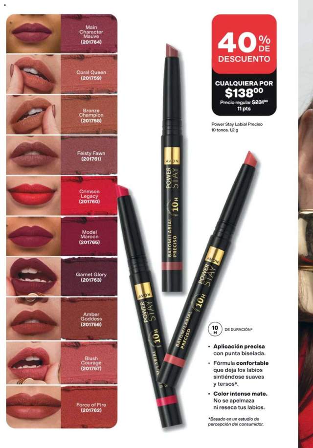 Nuevo catálogo de Avon a partir del 19/06