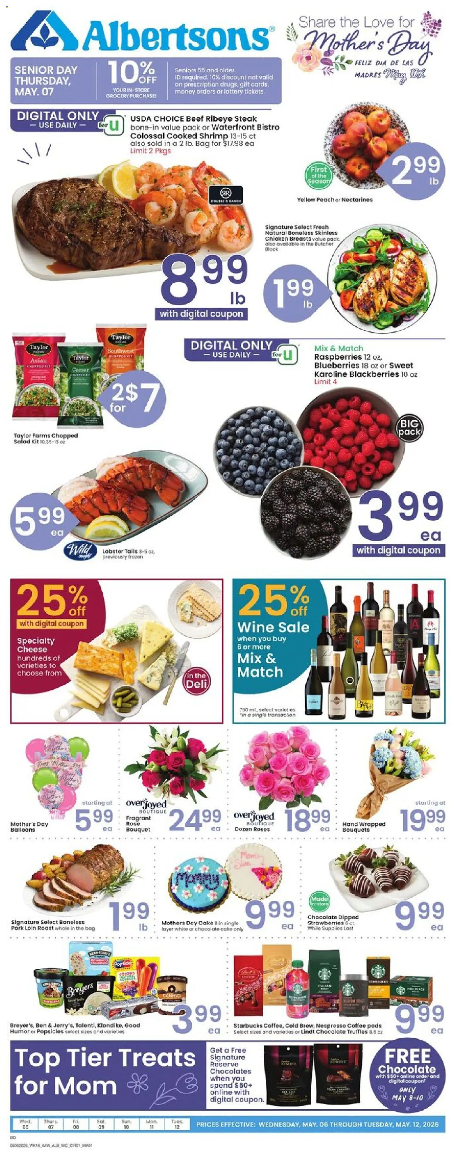 Ad Preview of Albertsons Albertsons Weekly Ad from 05/06/2026