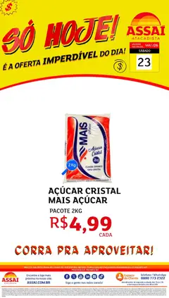 Pré-Visualização do folheto "Assaí Atacadista ofertas - TO" da loja Assaí Atacadista válido a partir de 23/05/2026