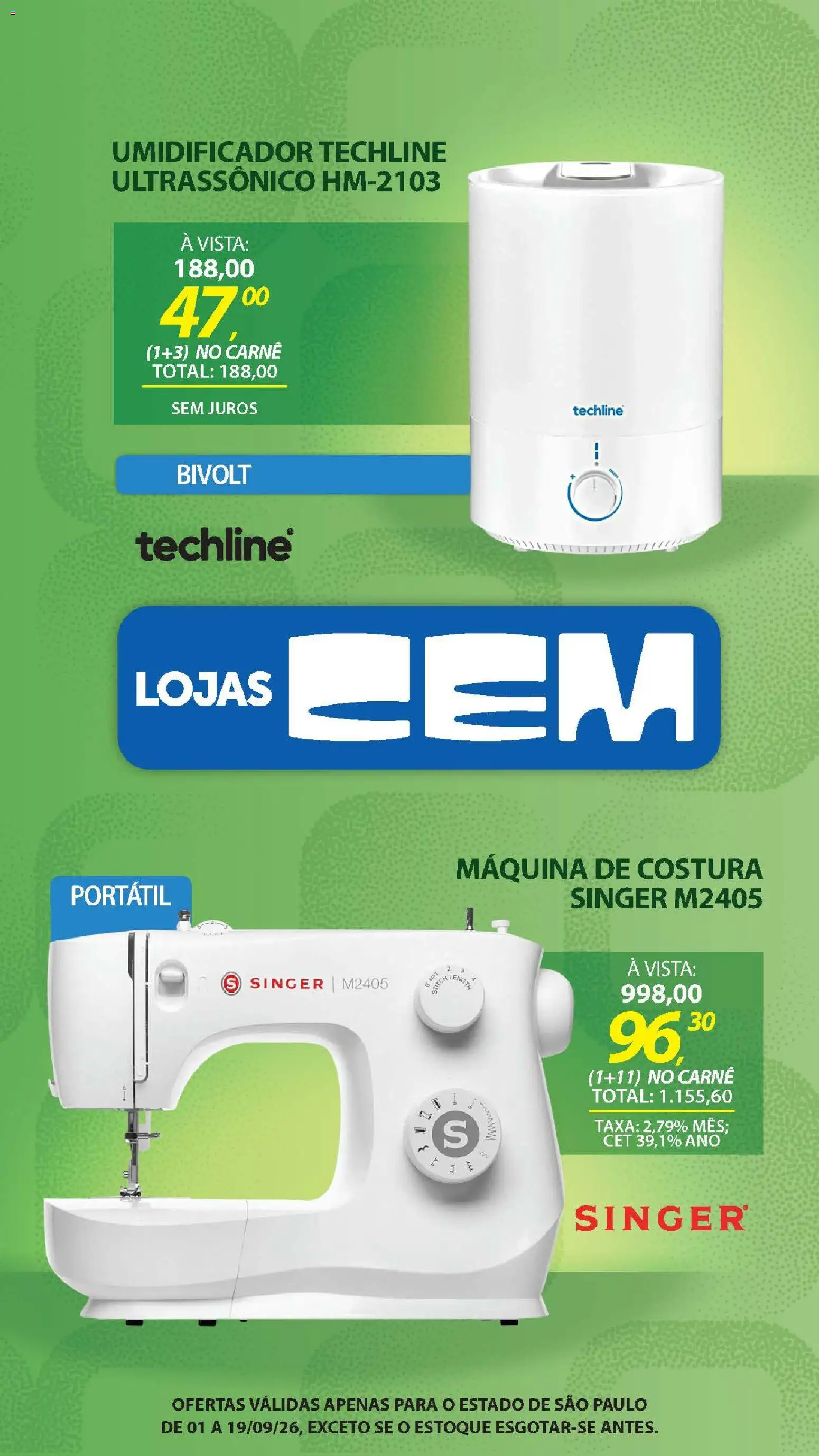 Ofertas Lojas Cem até 19/09/2026. - Página 115