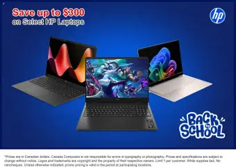 Preview of leaflet Canada Computers weekly flyer from shop Canada Computers is valid from Aug 14, 2026