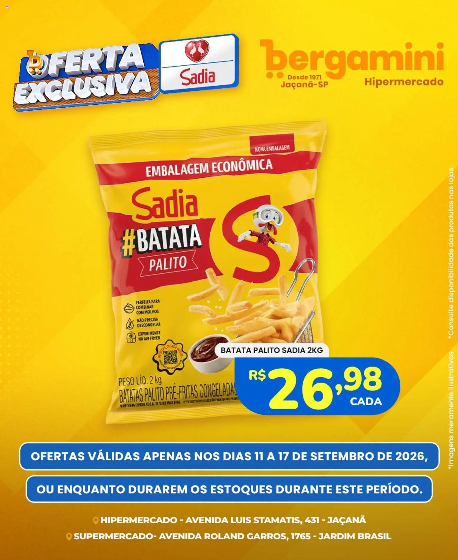 Ofertas Supermercado Bergamini ofertas Sadia e a Perdigão até 17/09/2026. - Página 2