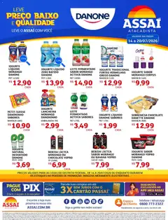 Pré-Visualização do folheto "Assaí Atacadista ofertas - DF" da loja Assaí Atacadista válido a partir de 14/07/2026