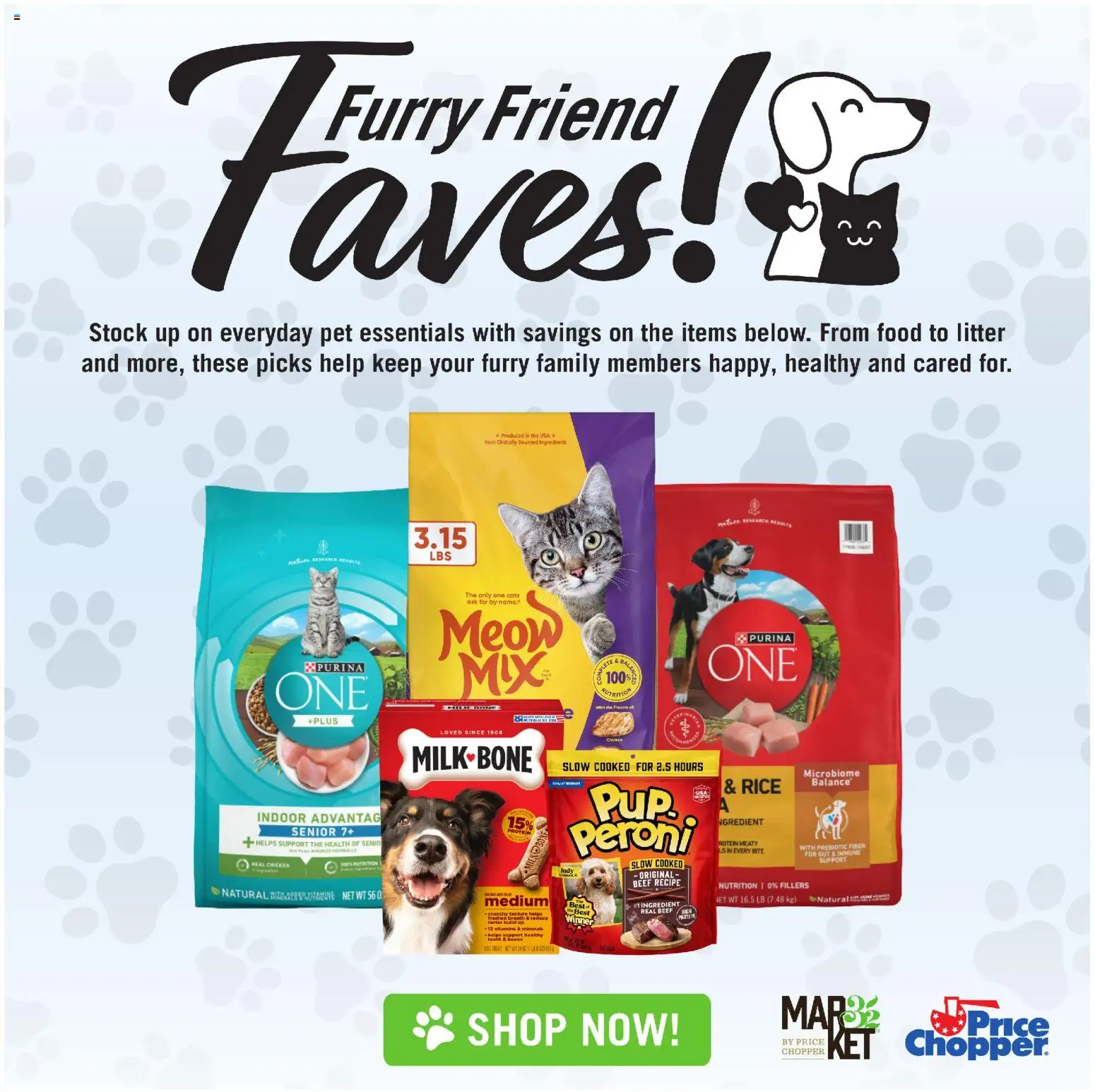 Ad Preview of Price Chopper Price Chopper Pet Palooza from 08/02/2026
