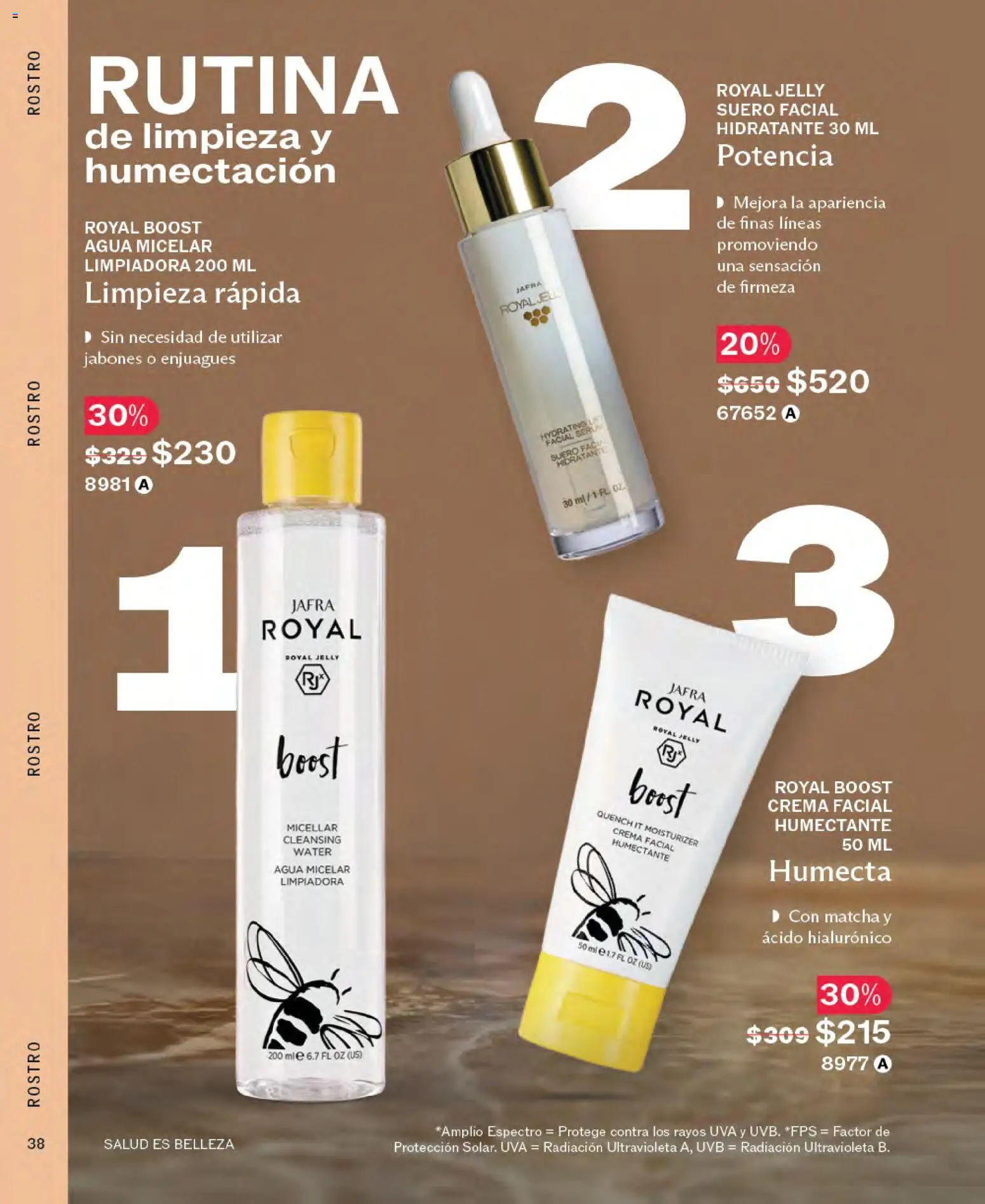 Vista previa las ofertas de la tienda JAFRA - JAFRA catálogo desde el 01/10/2026 - Agua, Matcha, Uva, Crema, Agua micelar, Serum, Crema facial