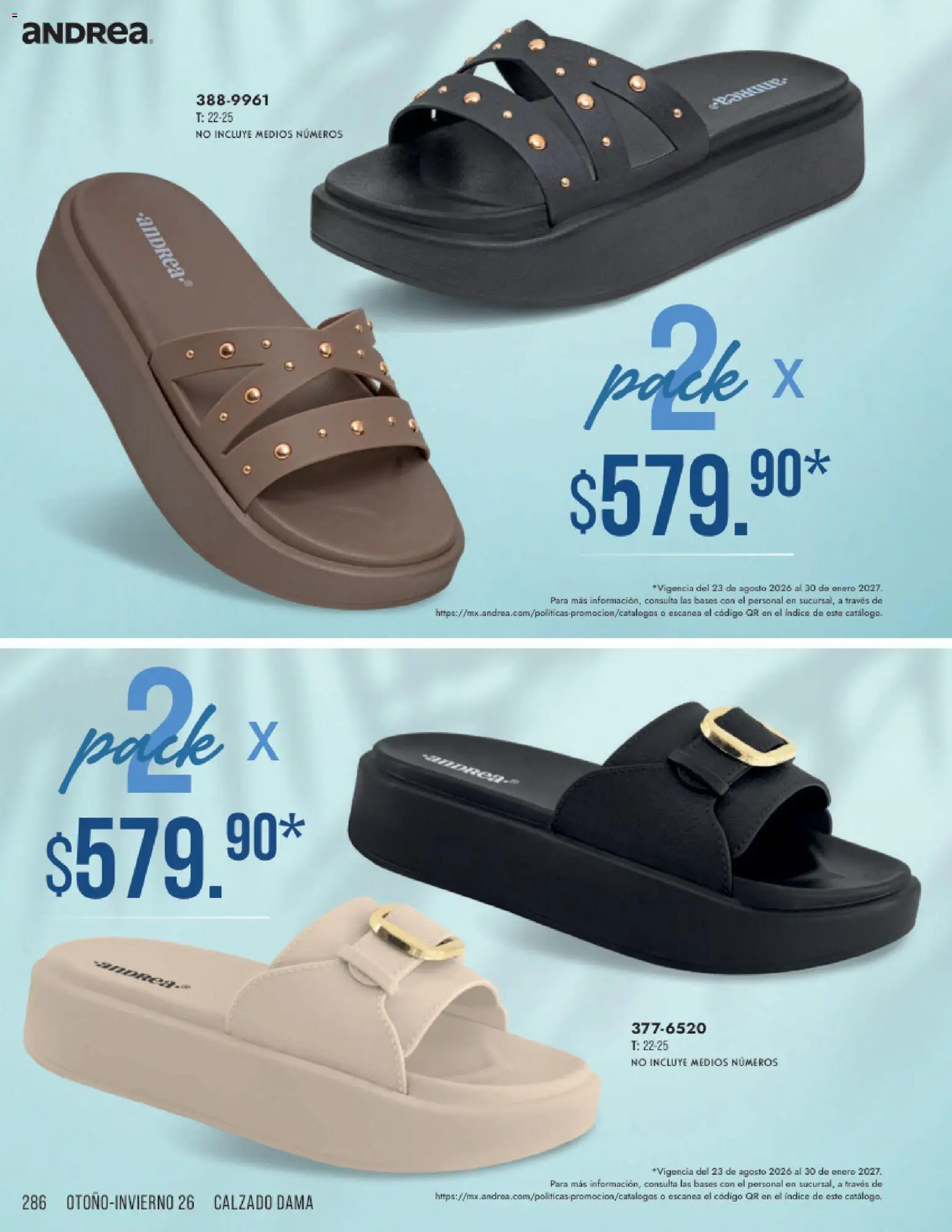 Vista previa las ofertas de la tienda Andrea - Andrea catálogo Otoño Invierno desde el 23/08/2026 