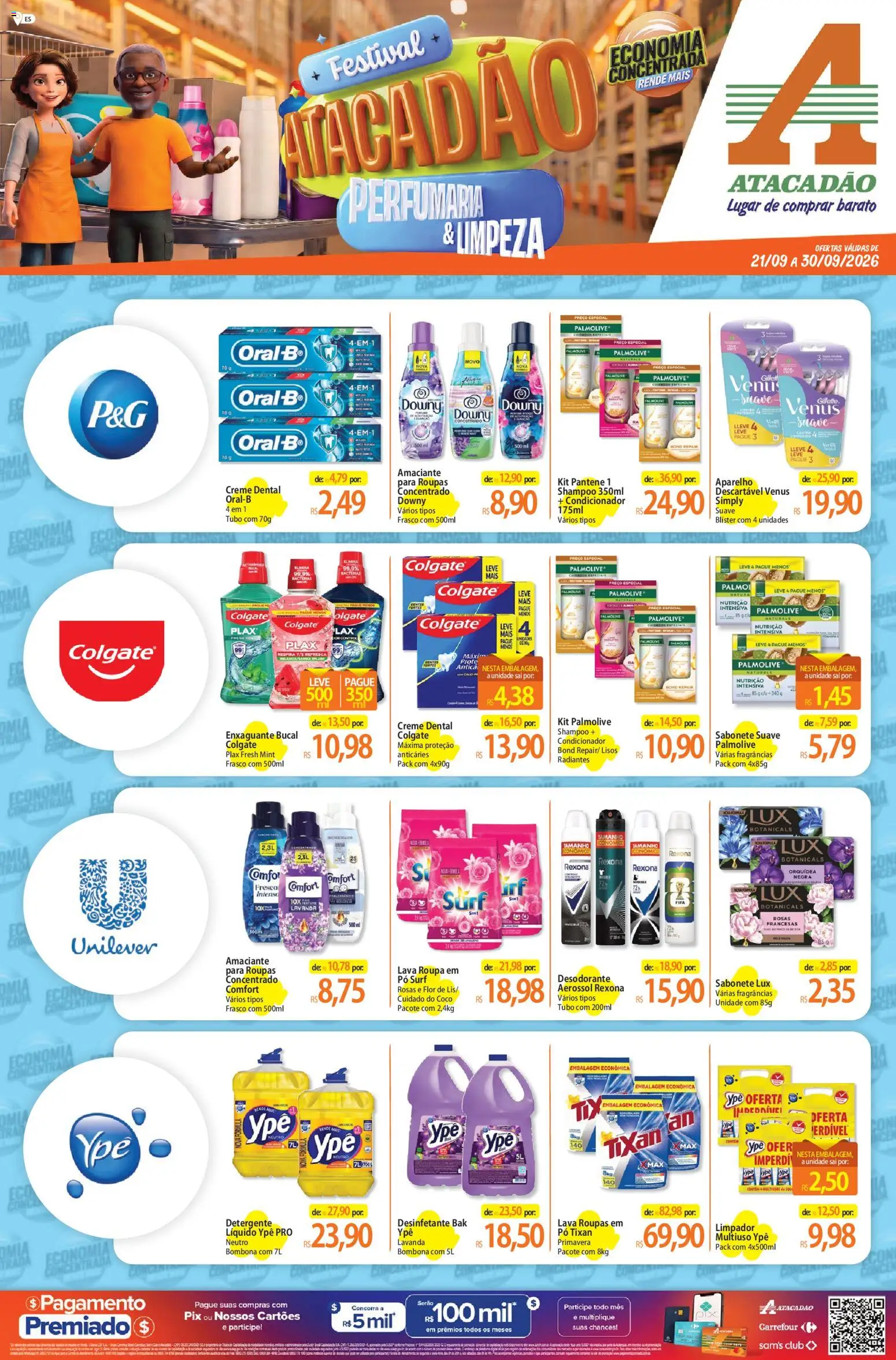 Pré-Visualização do folheto "Atacadão ofertas - ES" da loja Atacadão válido a partir de 21/09/2026