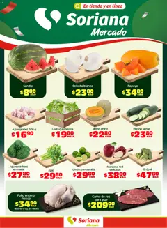 Vista previa las ofertas de la tienda Soriana - Soriana Fin de Semana Mercado: Saltillo y Torreón desde el 15/05/2026 