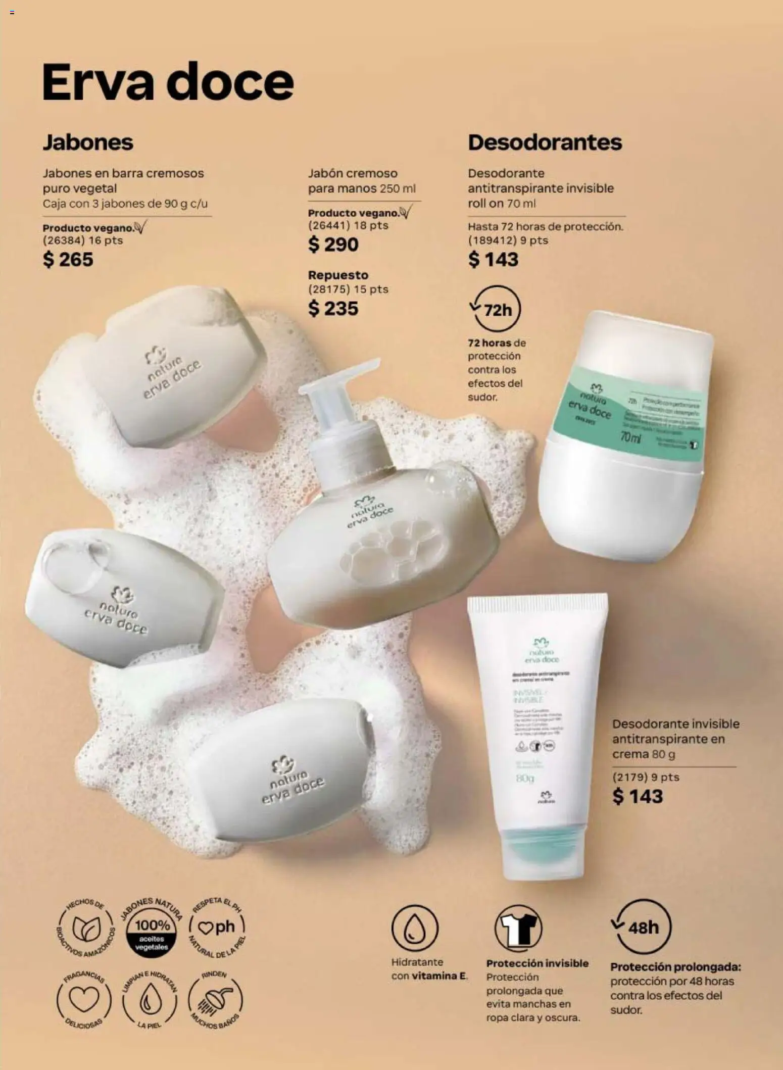 Vista previa las ofertas de la tienda Natura - Natura campaña 6 2026 desde el 02/04/2026 - Ropa, Desodorante, Crema, Jabón, Caja, Barra, Antitranspirante