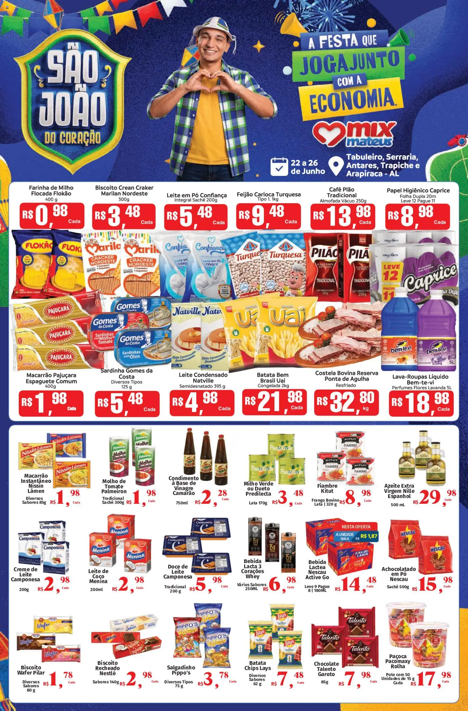 Pré-Visualização do folheto "Mateus - Ofertas da semana" da loja Mateus válido a partir de 22/06/2026