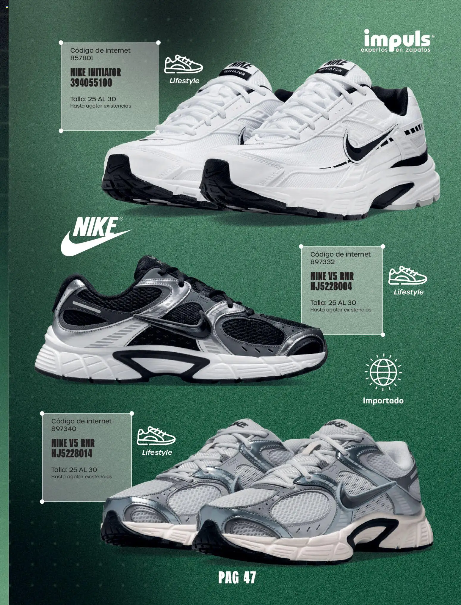 Vista previa las ofertas de la tienda Impuls - Impuls catálogo Urban Sport desde el 01/09/2026 - Zapatos