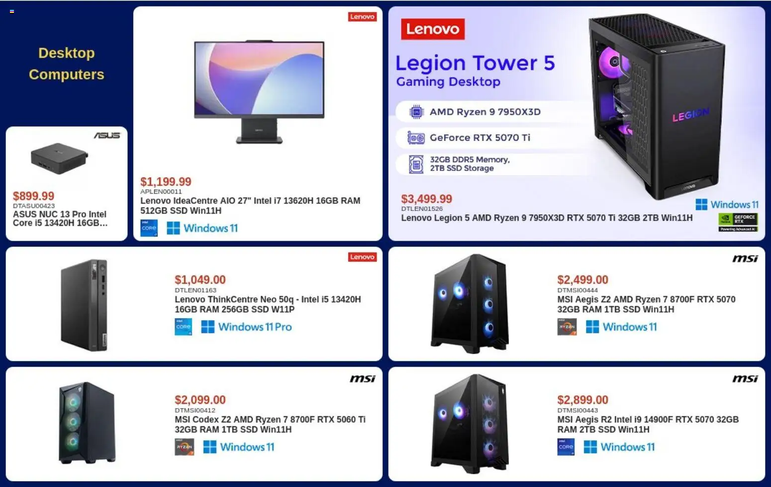 Preview of leaflet Canada Computers weekly flyer from shop Canada Computers is valid from May 29, 2026
