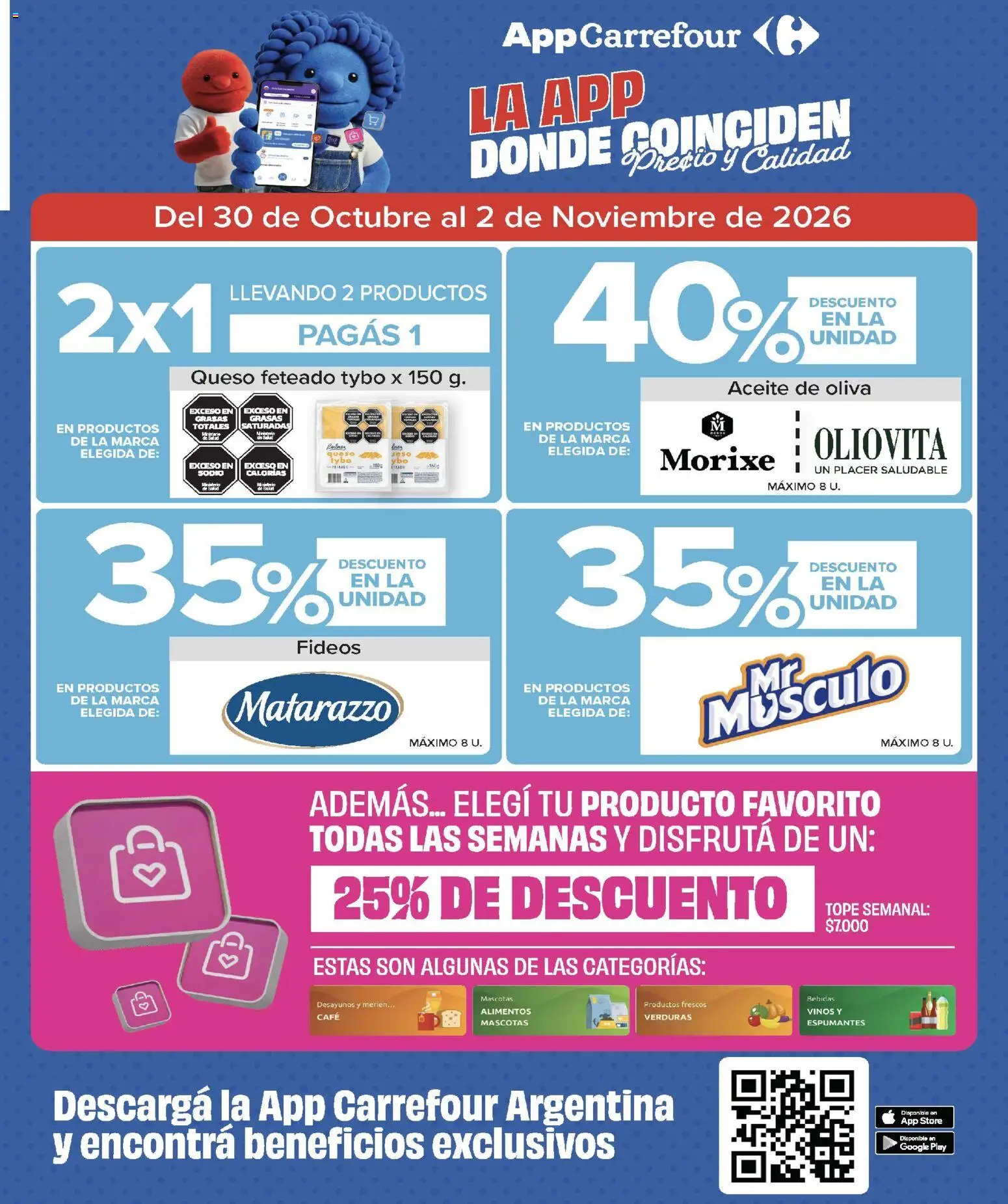 Vista previa del folleto de la tienda Carrefour válido desde el 30/10/2026 