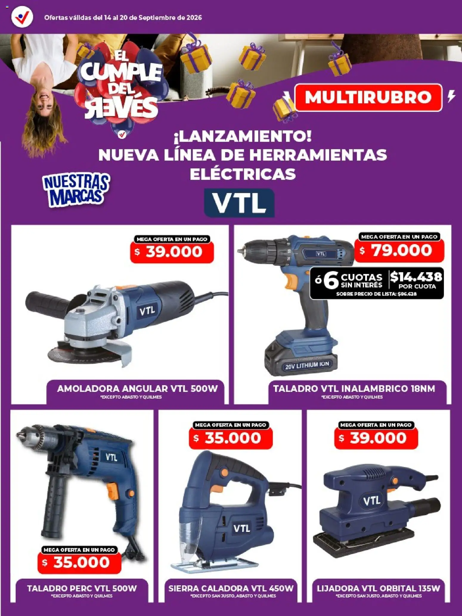 Vista previa del folleto de la tienda Vital válido desde el 14/09/2026 