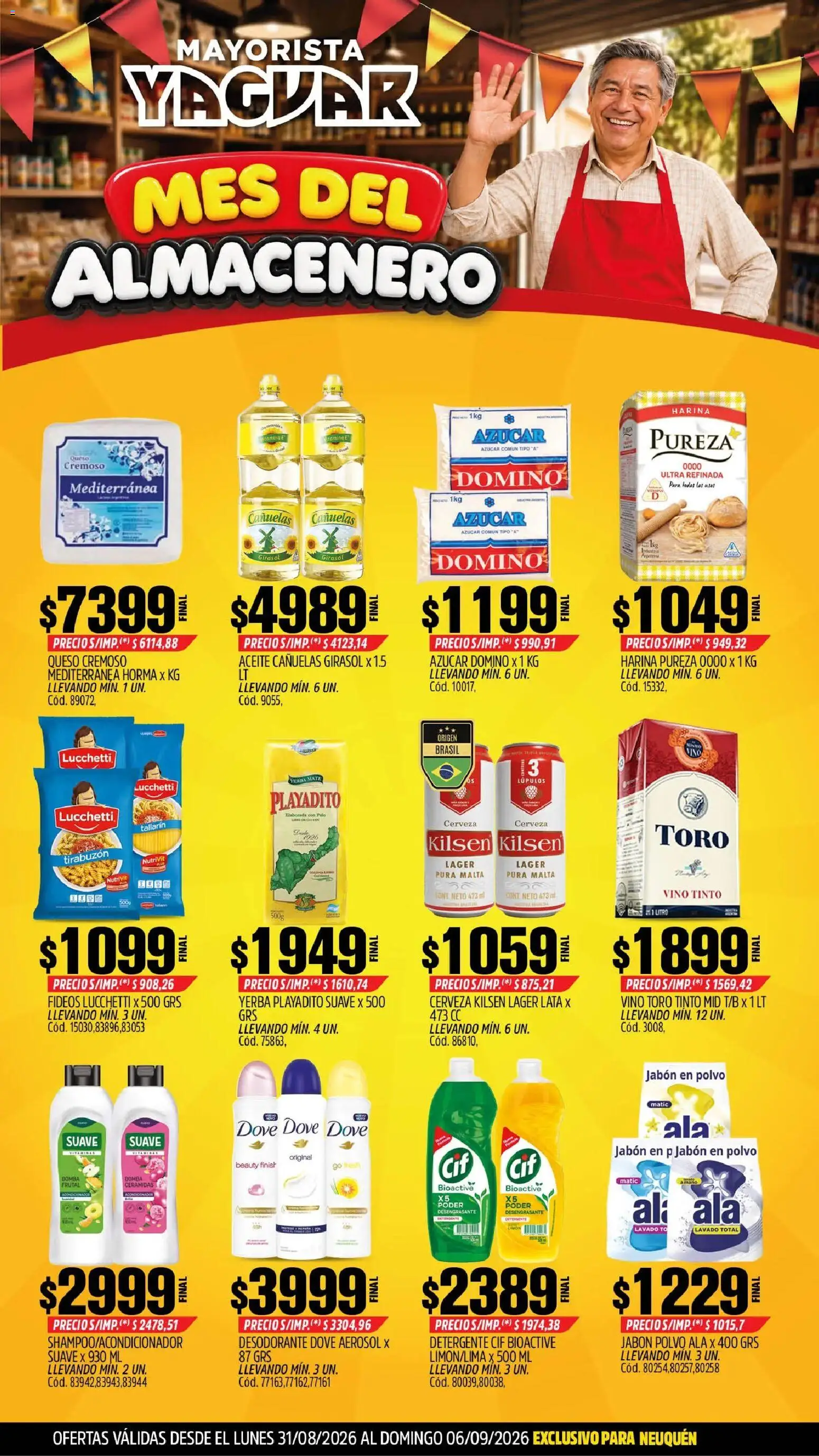 Vista previa del folleto de la tienda Yaguar válido desde el 31/08/2026 
