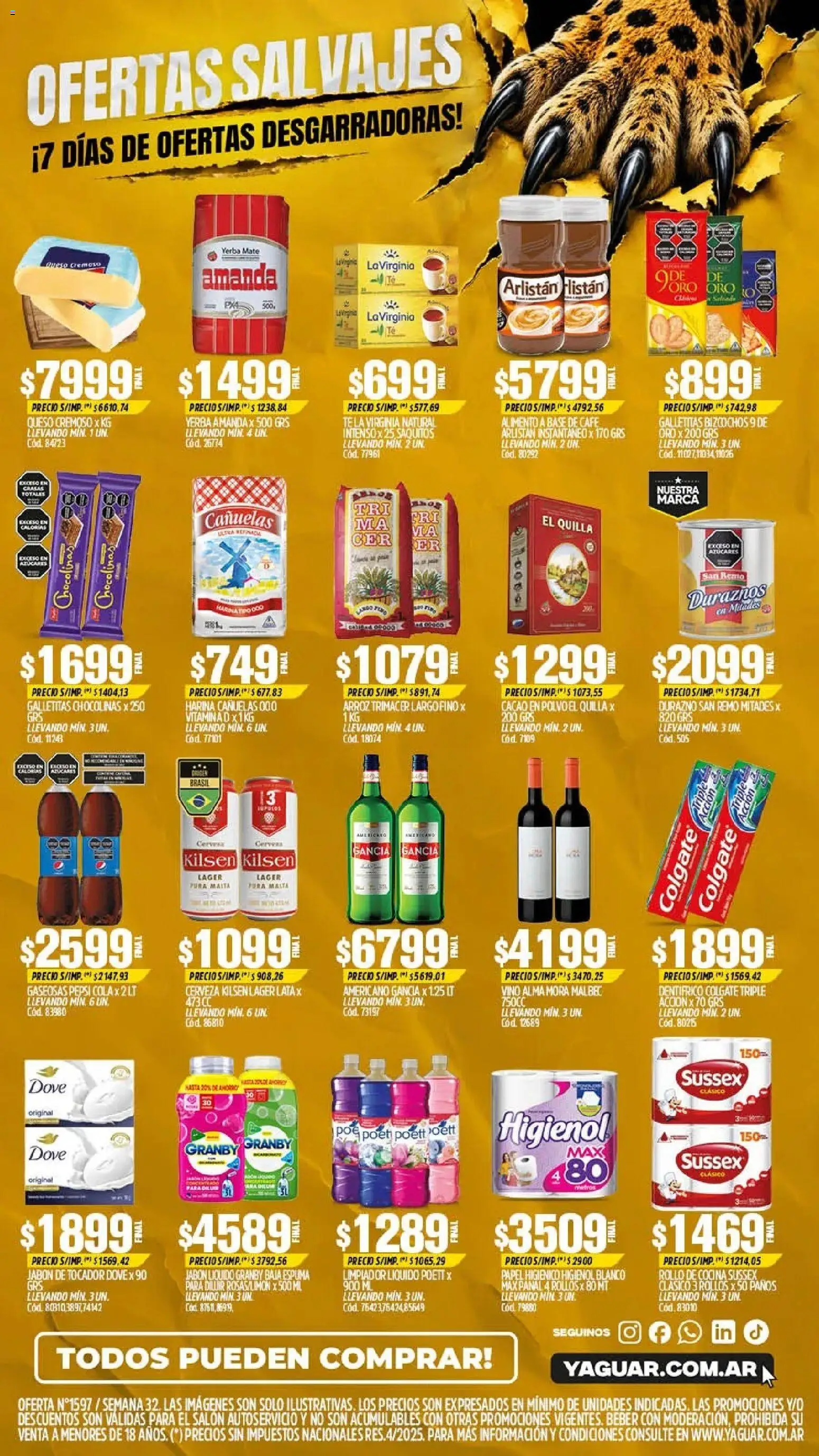 Vista previa del folleto de la tienda Yaguar válido desde el 03/08/2026 