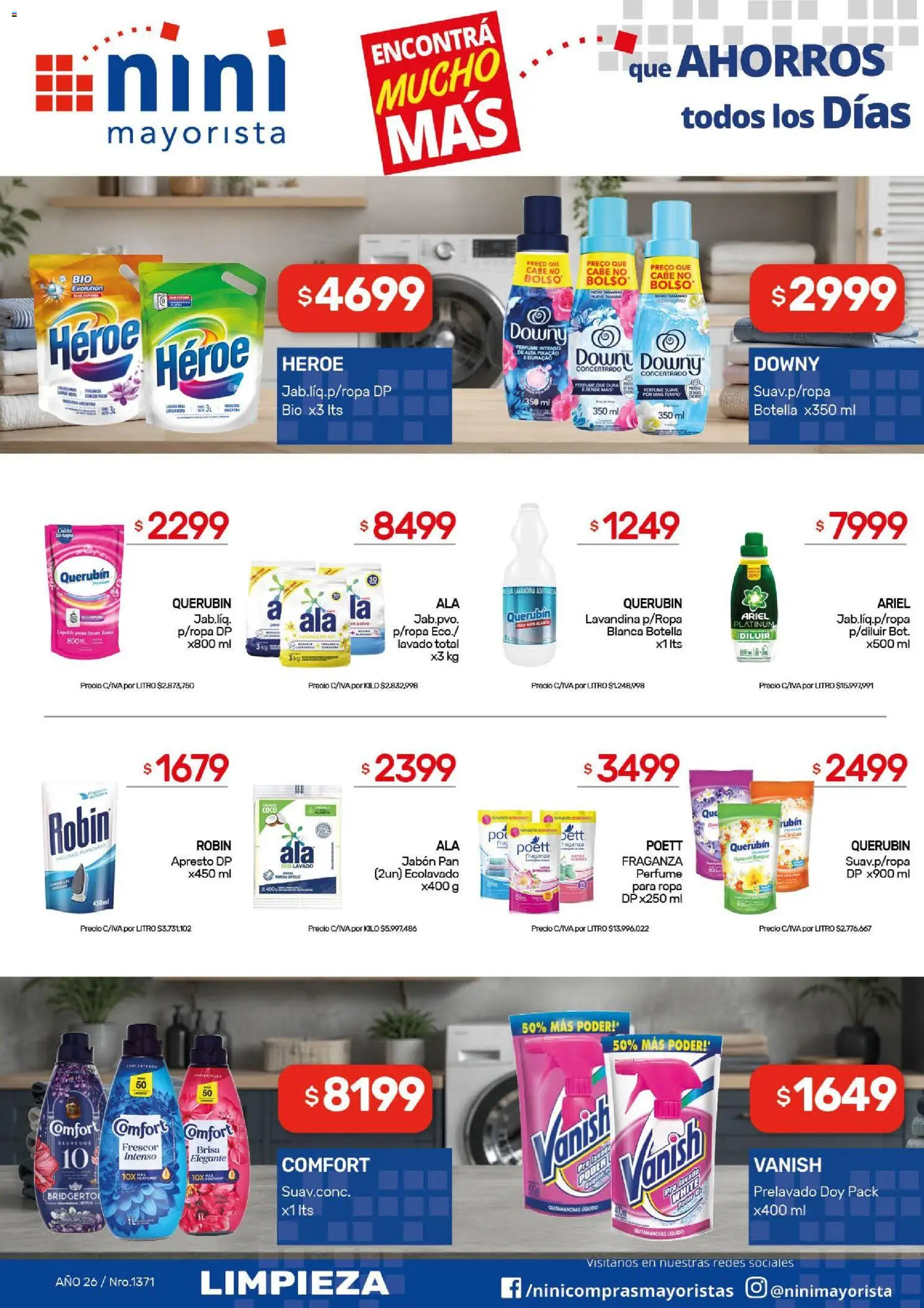 Vista previa del folleto de la tienda NINI Mayorista válido desde el 03/08/2026 