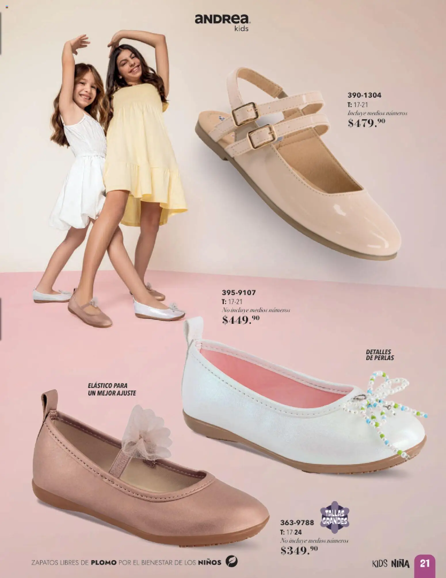 Vista previa las ofertas de la tienda Andrea - Andrea catálogo Infantil desde el 24/05/2026 - Zapatos