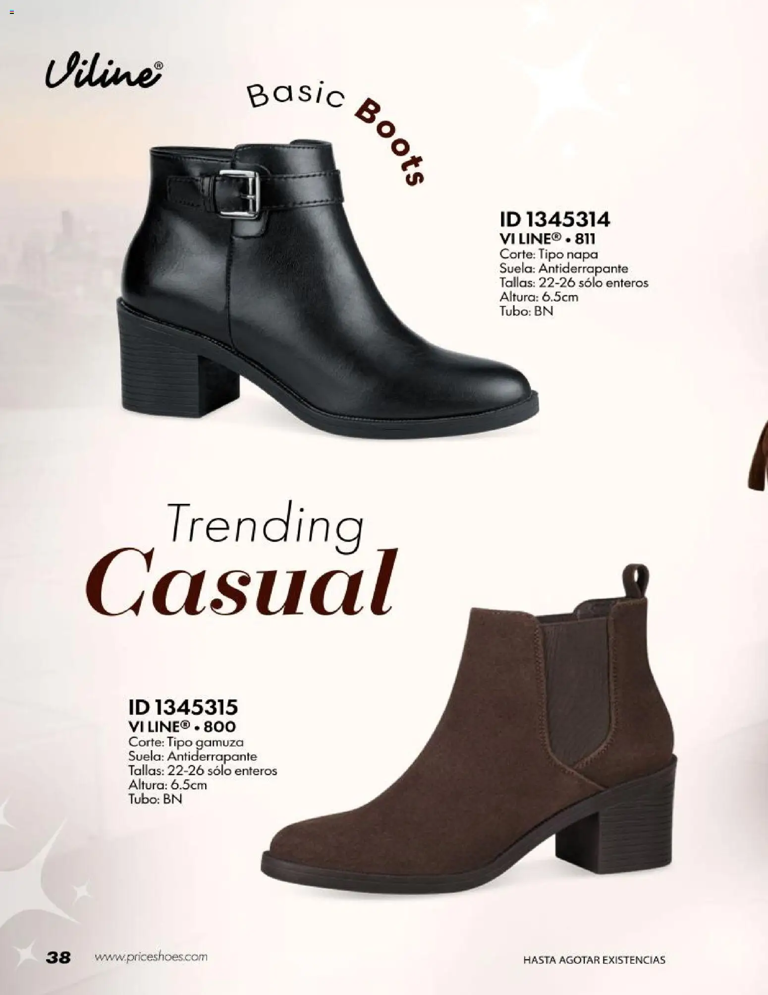 Vista previa las ofertas de la tienda Price Shoes - Price Shoes catálogo Botines Basicos desde el 20/10/2026 