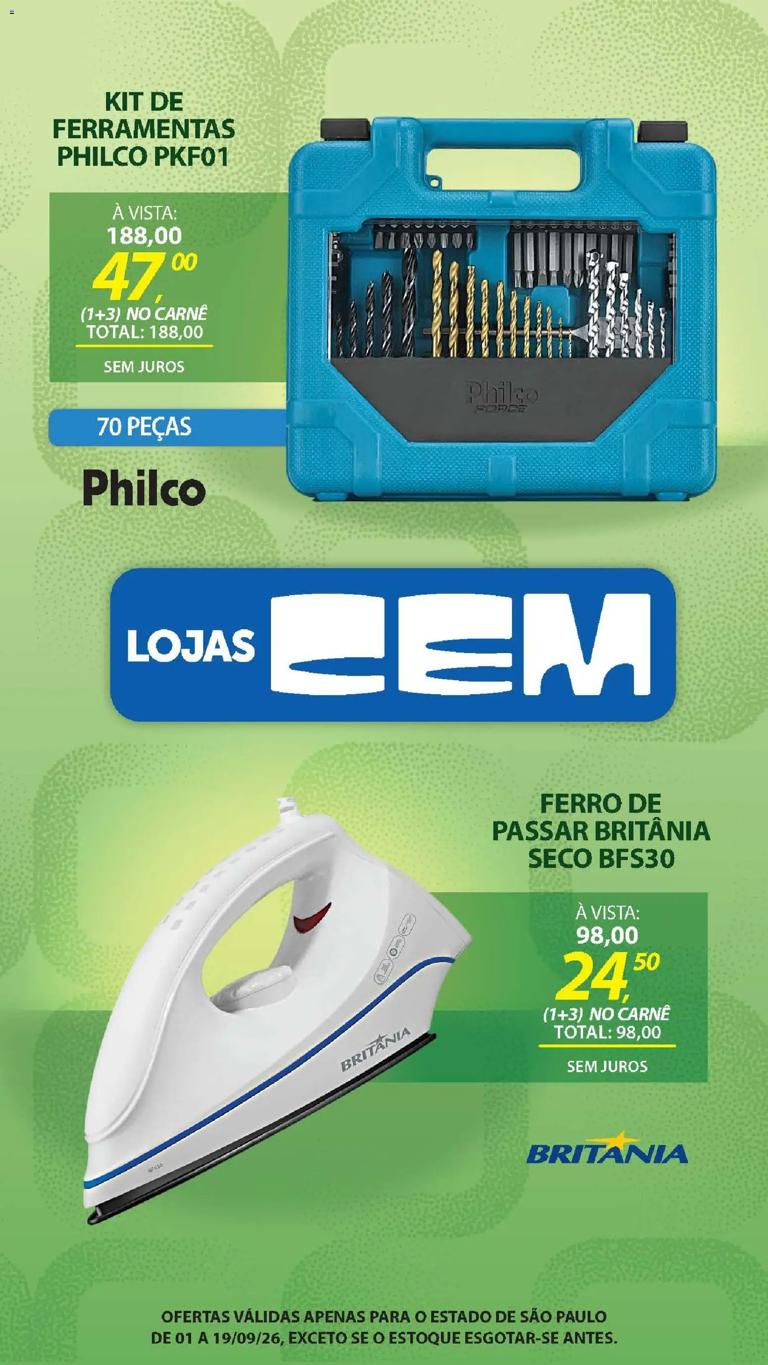 Ofertas Lojas Cem até 19/09/2026. - Página 121