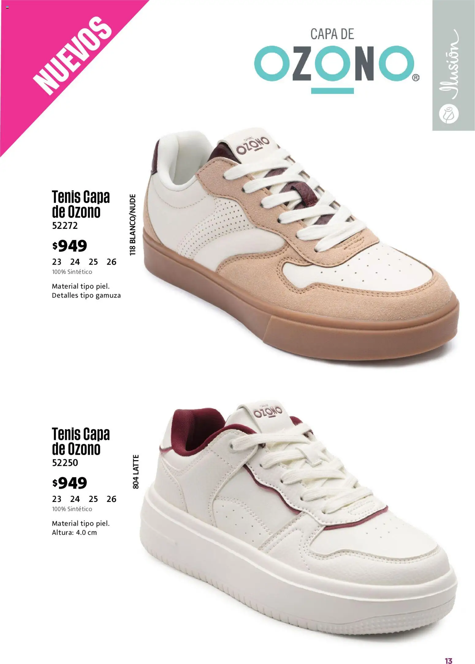 Vista previa las ofertas de la tienda Ilusión - Ilusión catálogo Marcas Amigas desde el 01/09/2026 - Tenis, Gamuza