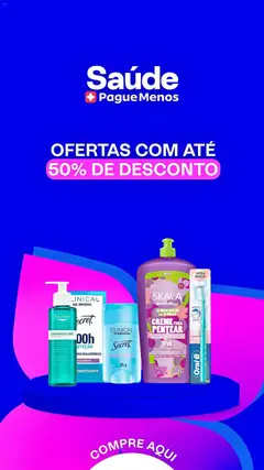 Pré-Visualização do folheto "Pague Menos - Catálogo atual" da loja Pague Menos válido a partir de 19/10/2026