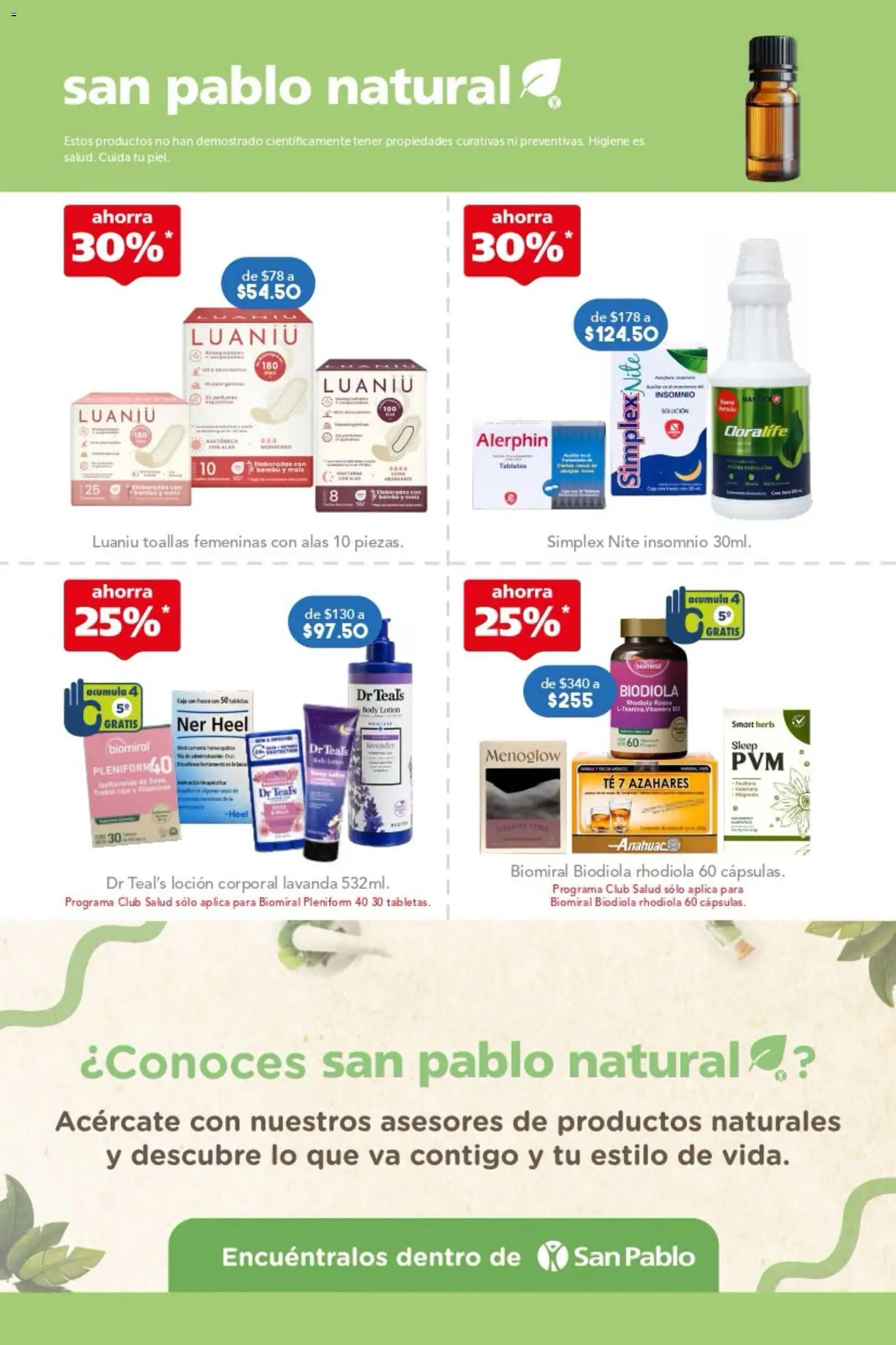 Vista previa las ofertas de la tienda Farmacia San Pablo - Farmacia San Pablo catálogo desde el 18/10/2026 