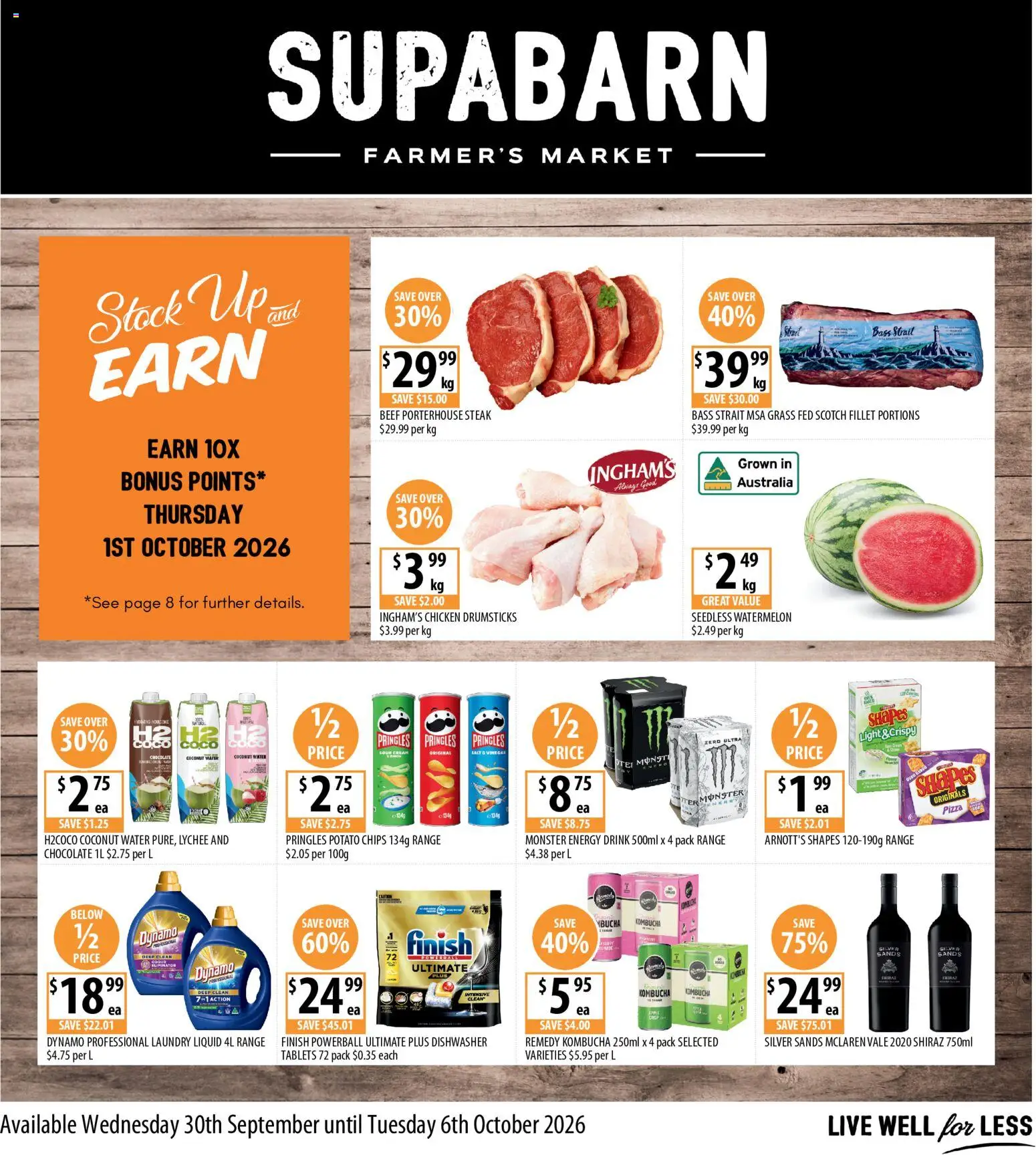 Preview of catalogue Supabarn catalogue from shop Supabarn valid 30/09/2026