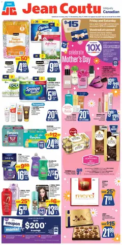 Preview of leaflet Jean Coutu weekly flyer from shop Jean Coutu is valid from May 07, 2026