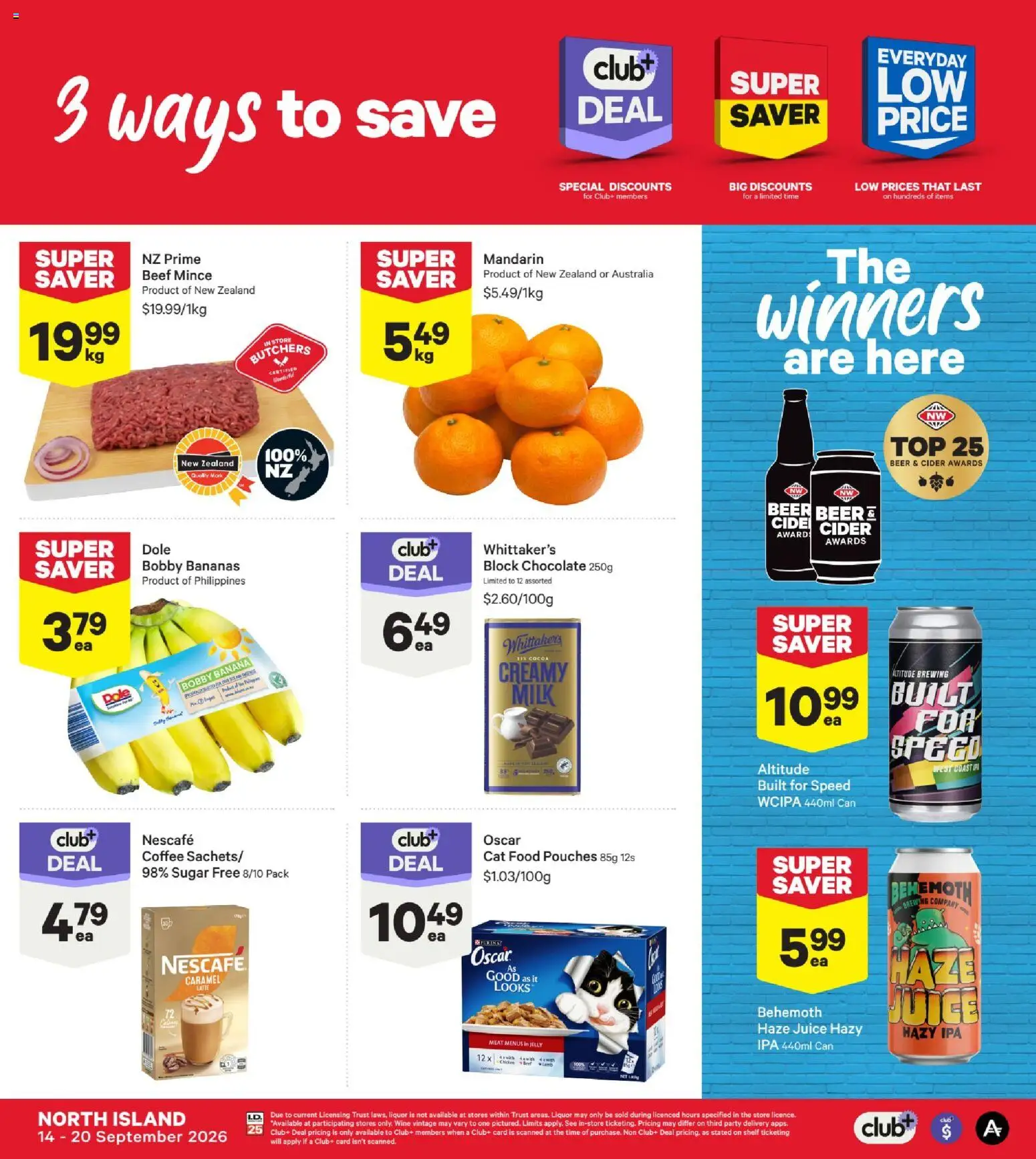 Preview of catalogue New World catalogue from shop New World valid 13 Sept 2026
