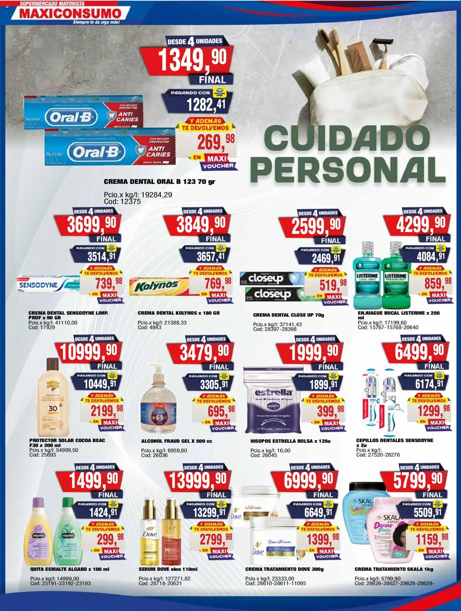 Vista previa del folleto de la tienda Maxiconsumo válido desde el 19/10/2026 