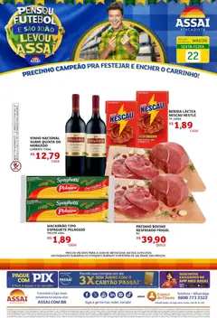 Pré-Visualização do folheto "Assaí Atacadista ofertas - CE" da loja Assaí Atacadista válido a partir de 22/05/2026