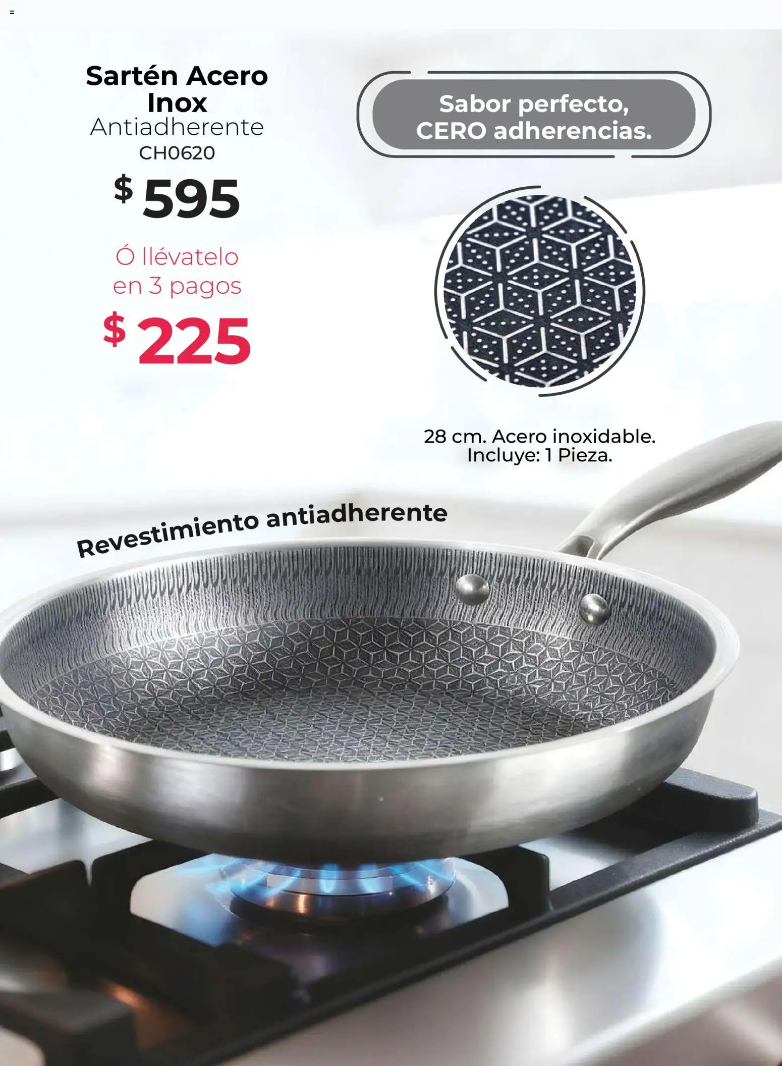 Vista previa las ofertas de la tienda Colchas Concord - Colchas Concord catálogo Concord home desde el 01/05/2026 - Sartén