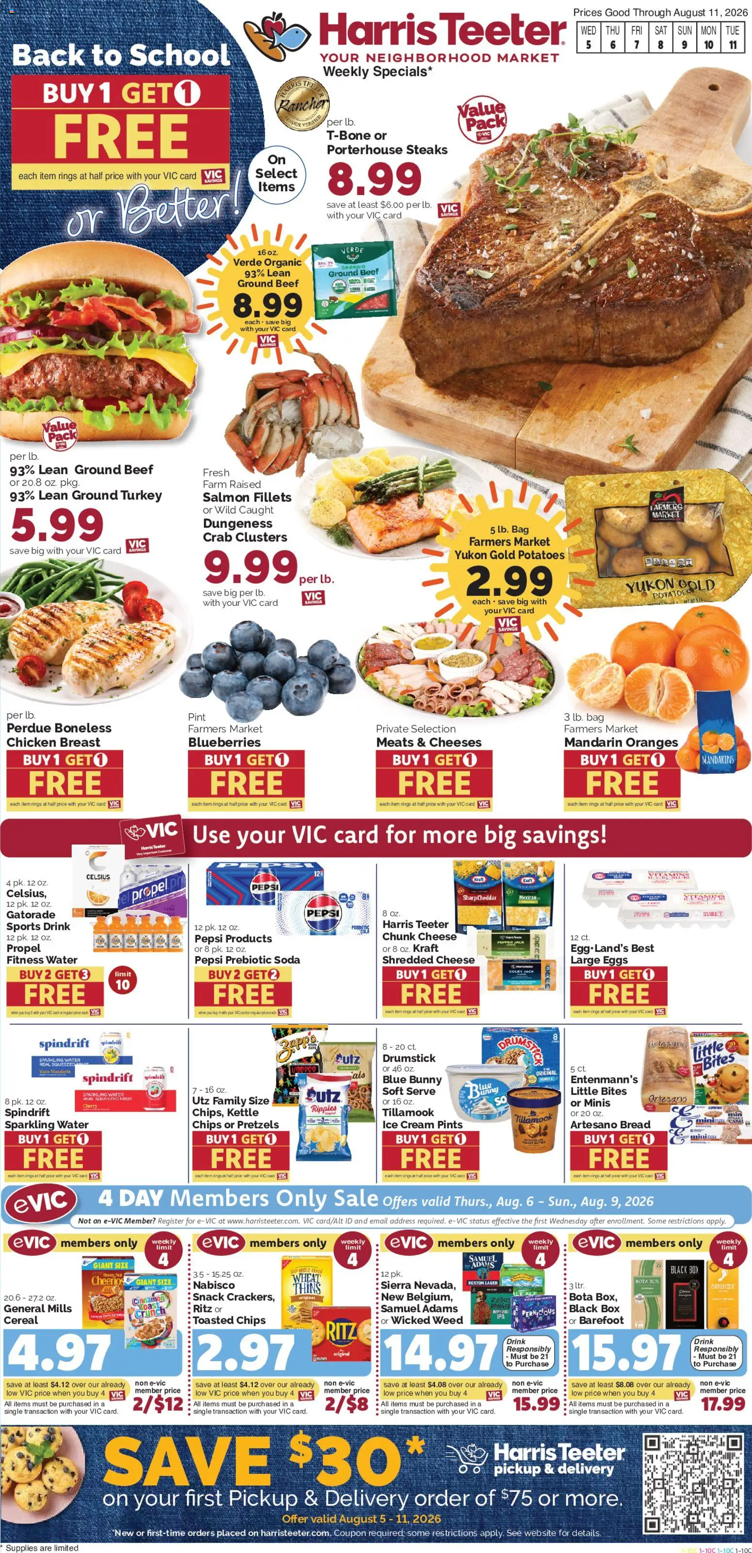 Ad Preview of Harris Teeter Harris Teeter Weekly Ad from 08/05/2026