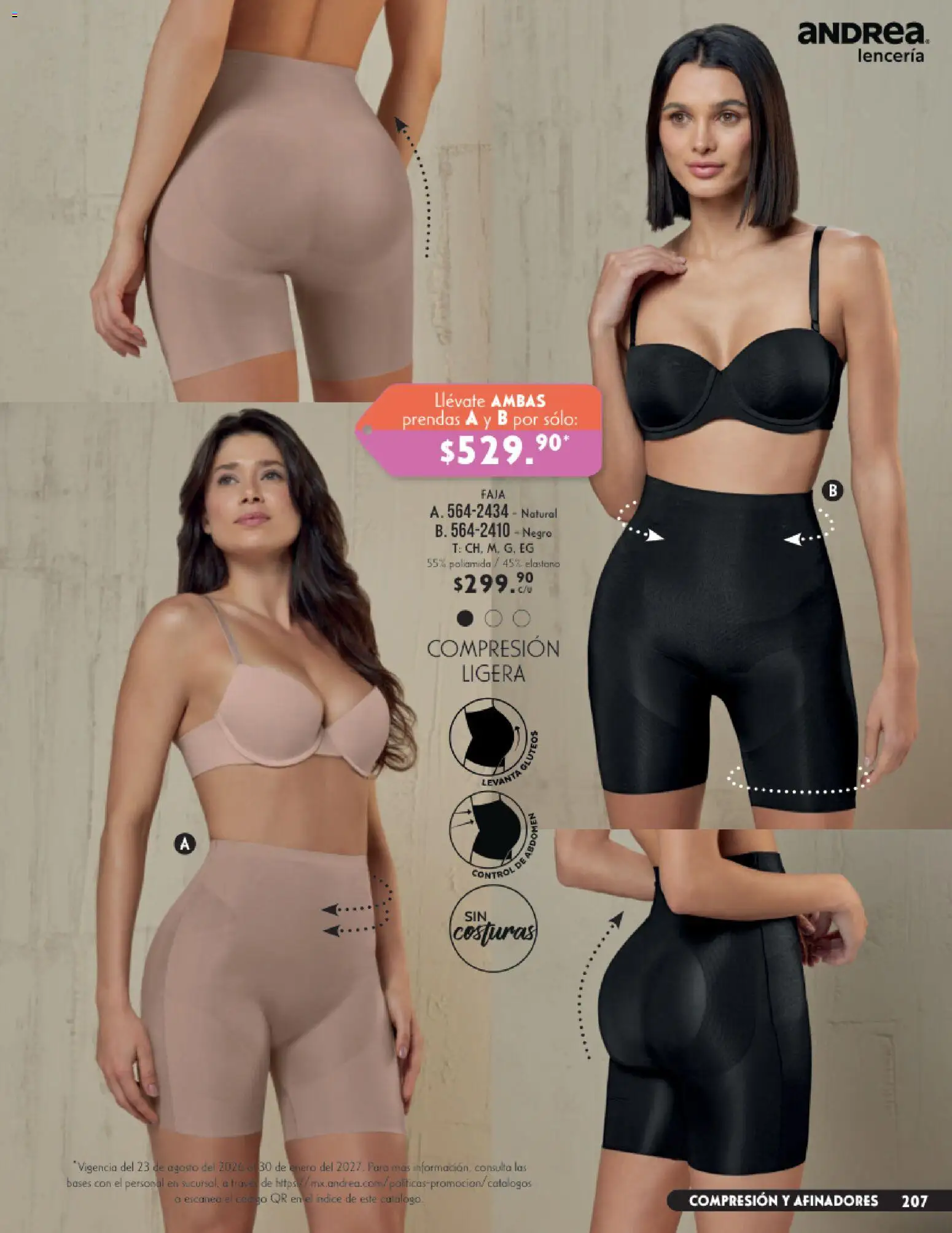 Vista previa las ofertas de la tienda Andrea - Andrea catálogo Lencería & vestir interior desde el 23/08/2026 