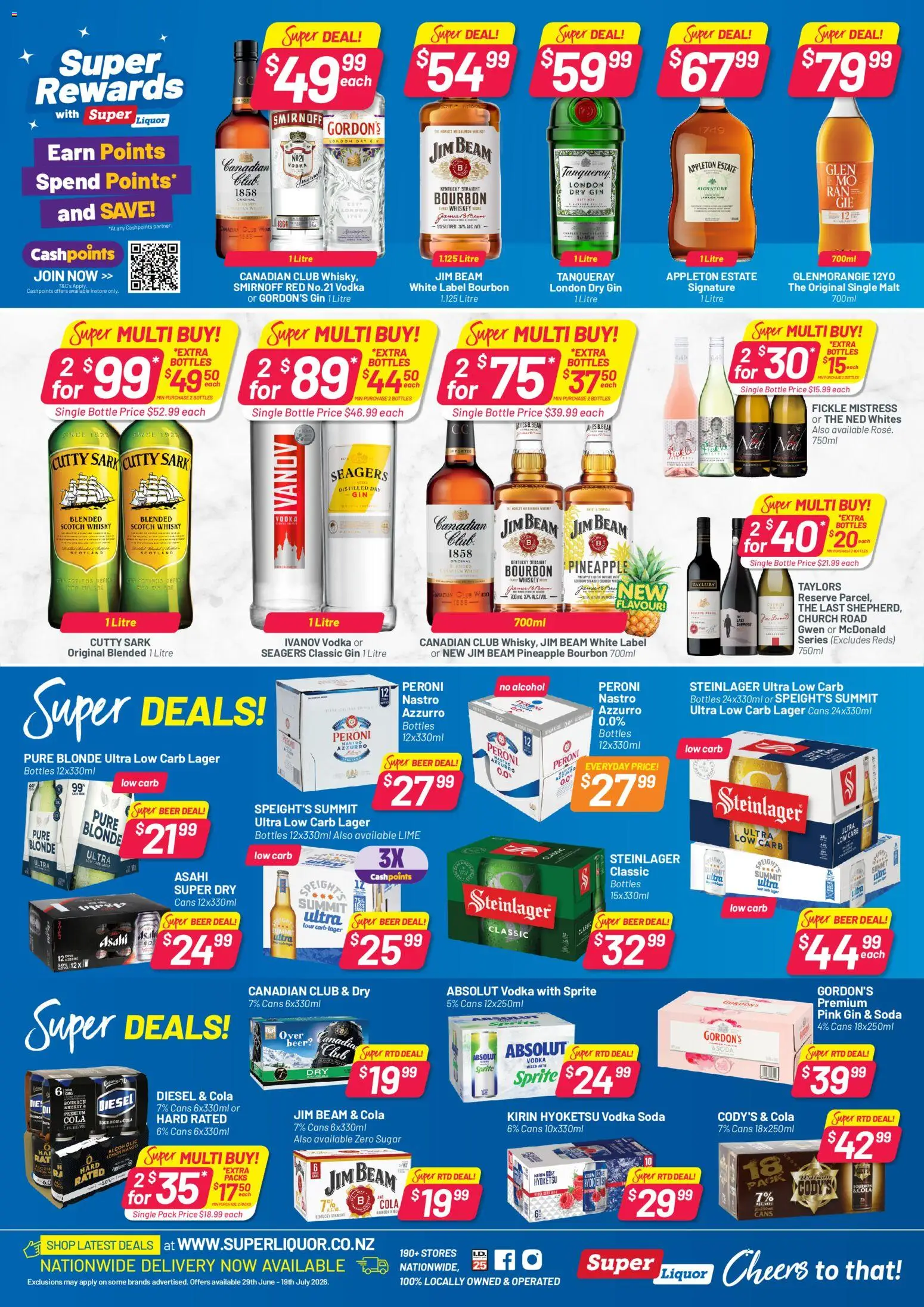 Preview of catalogue Super Liquor catalogue from shop Super Liquor valid 29 Jun 2026