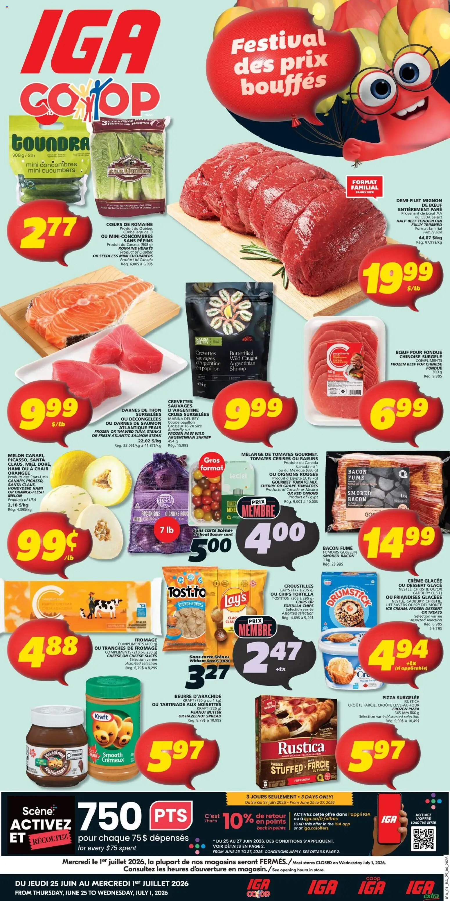 Preview of leaflet IGA weekly flyer / circulaire from shop IGA is valid from Jun 25, 2026