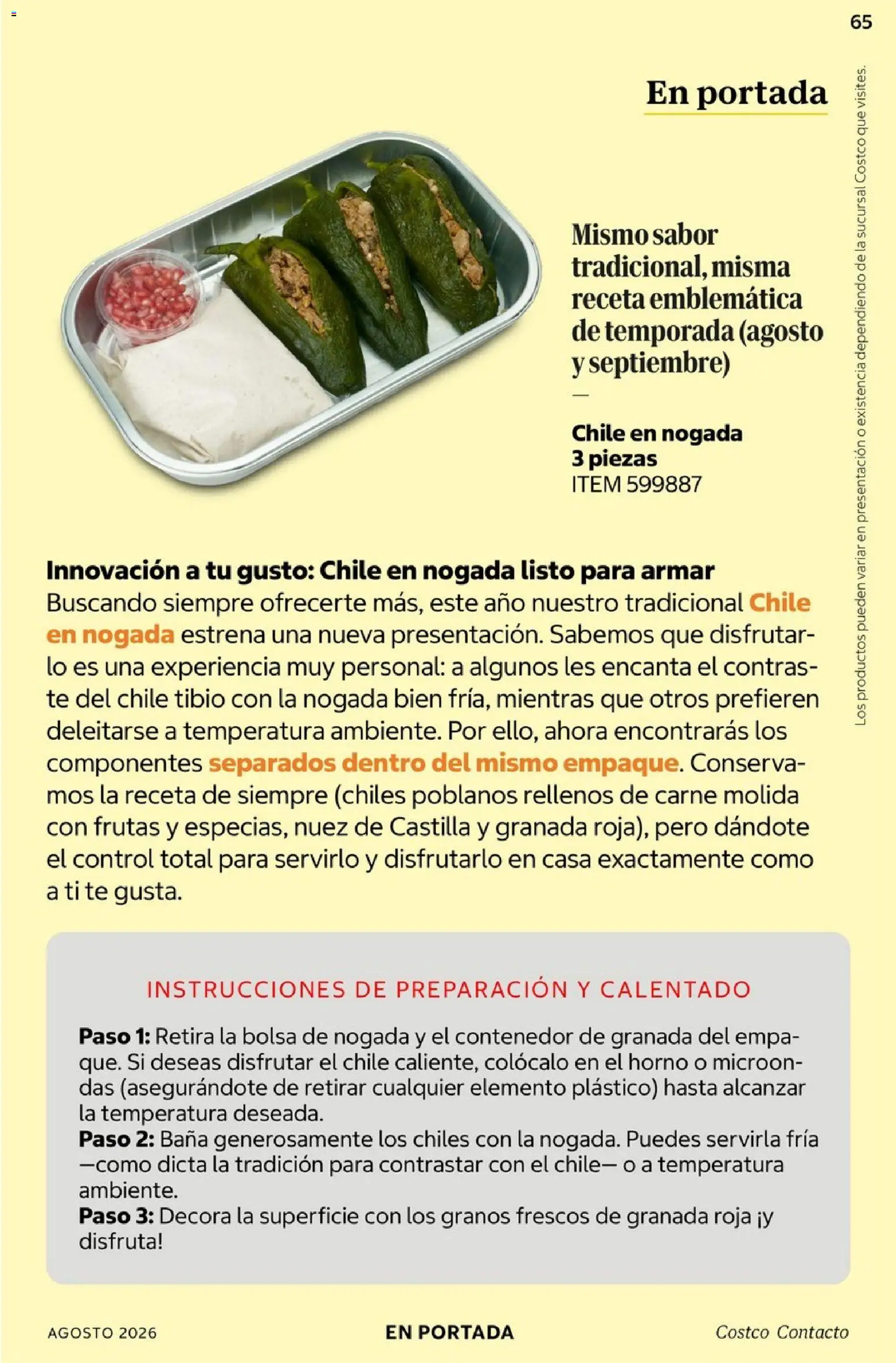 Vista previa las ofertas de la tienda Costco - Costco catálogo Agosto desde el 01/08/2026 