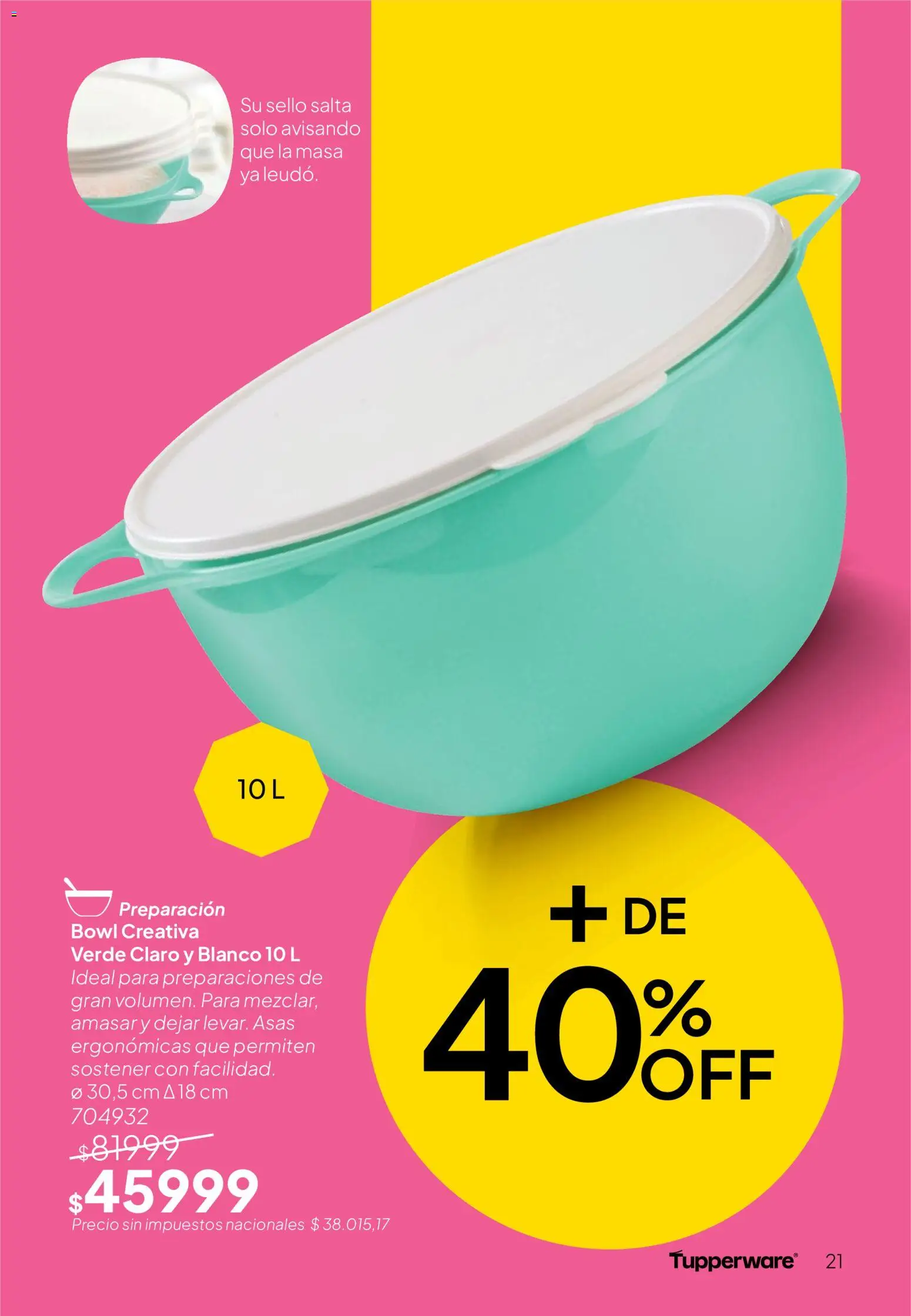 Vista previa del folleto de la tienda Tupperware válido desde el 04/08/2026 