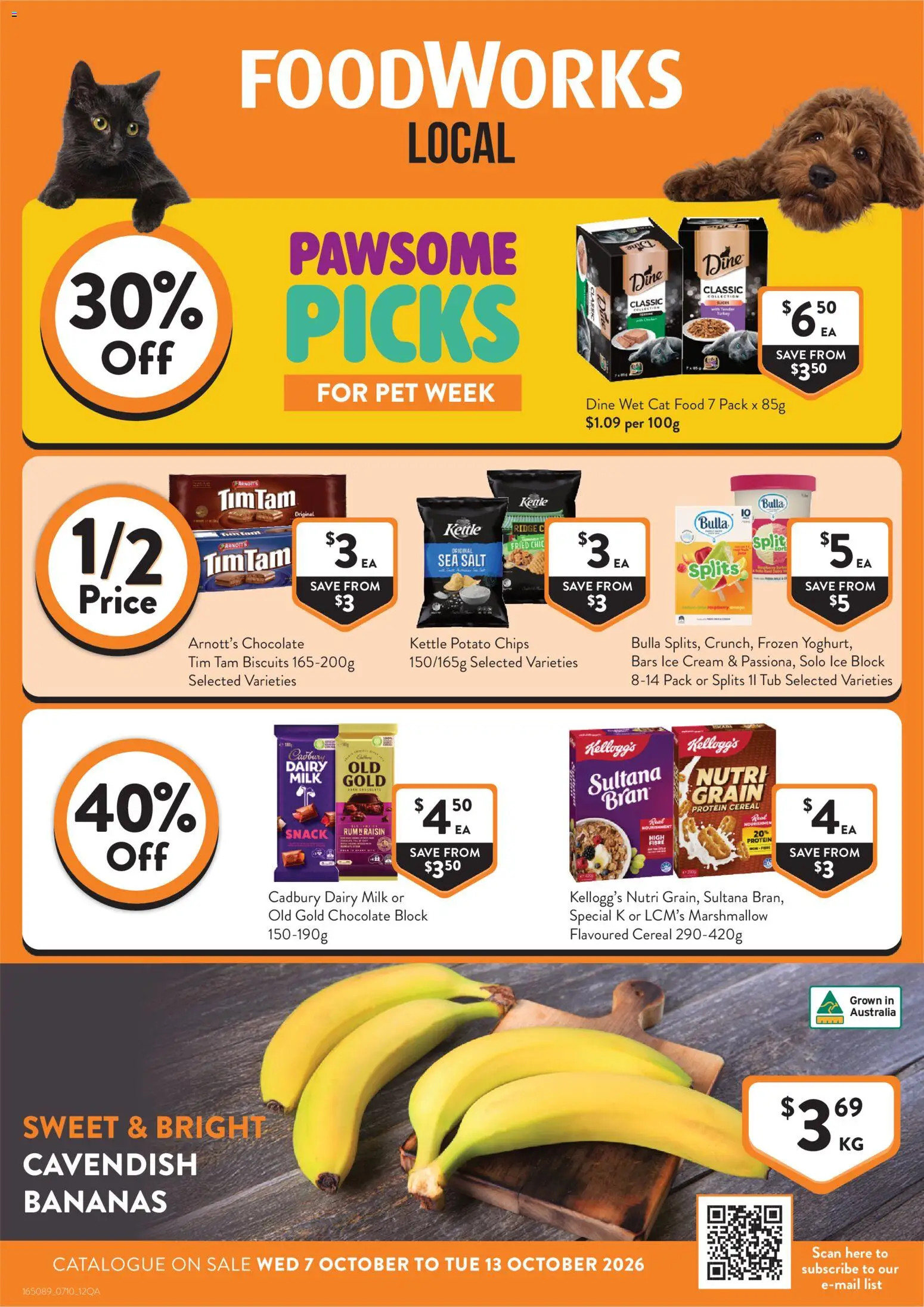 Preview of catalogue Foodworks catalogue Local QLD from shop Foodworks valid 07/10/2026