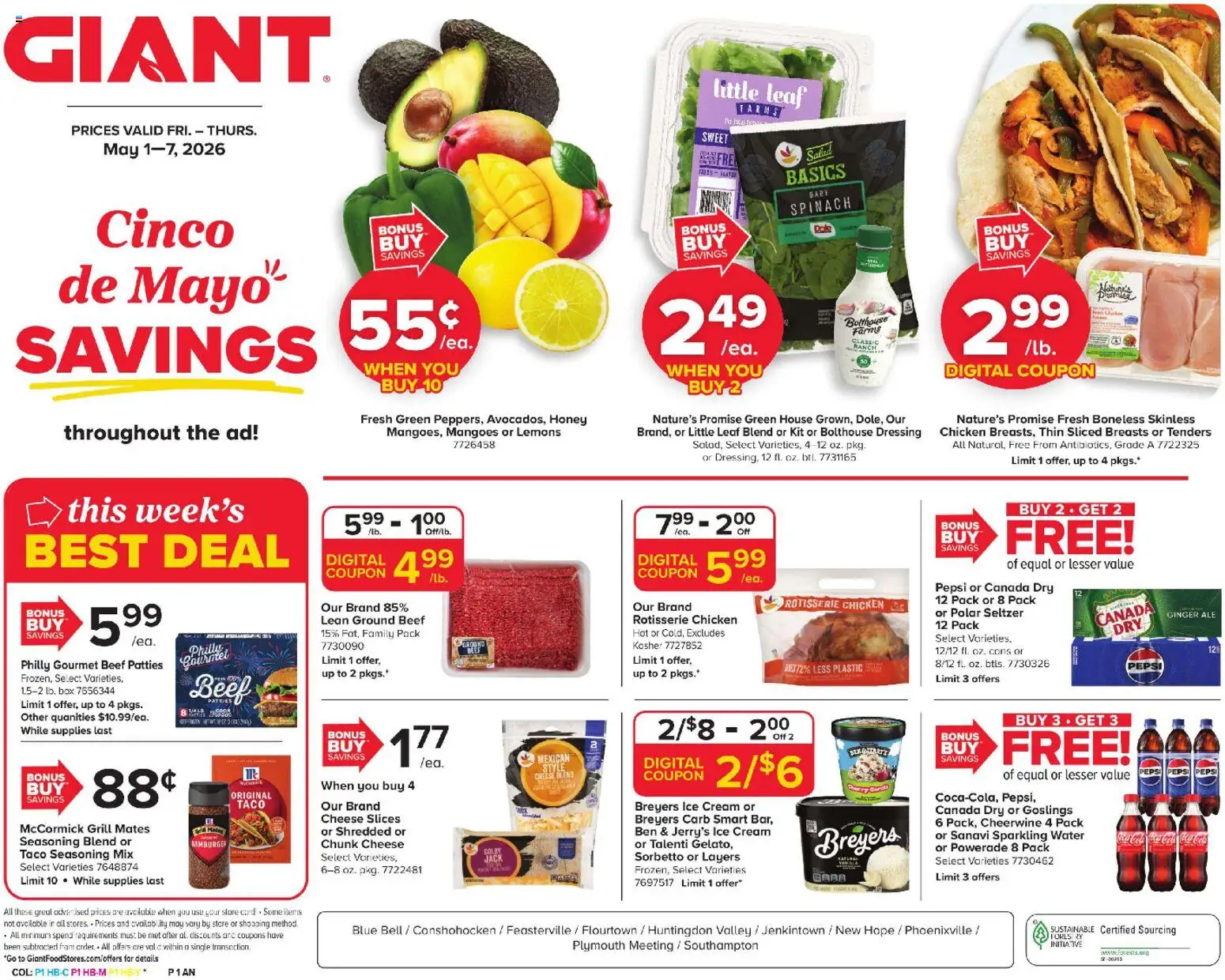 Ad Preview of Giant Giant Weekly Ad from 05/01/2026
