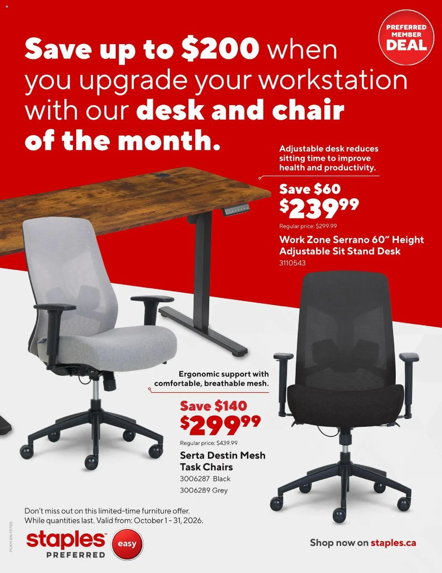 Preview of leaflet Staples flyer - Business Flyer from shop Staples is valid from Oct 01, 2026